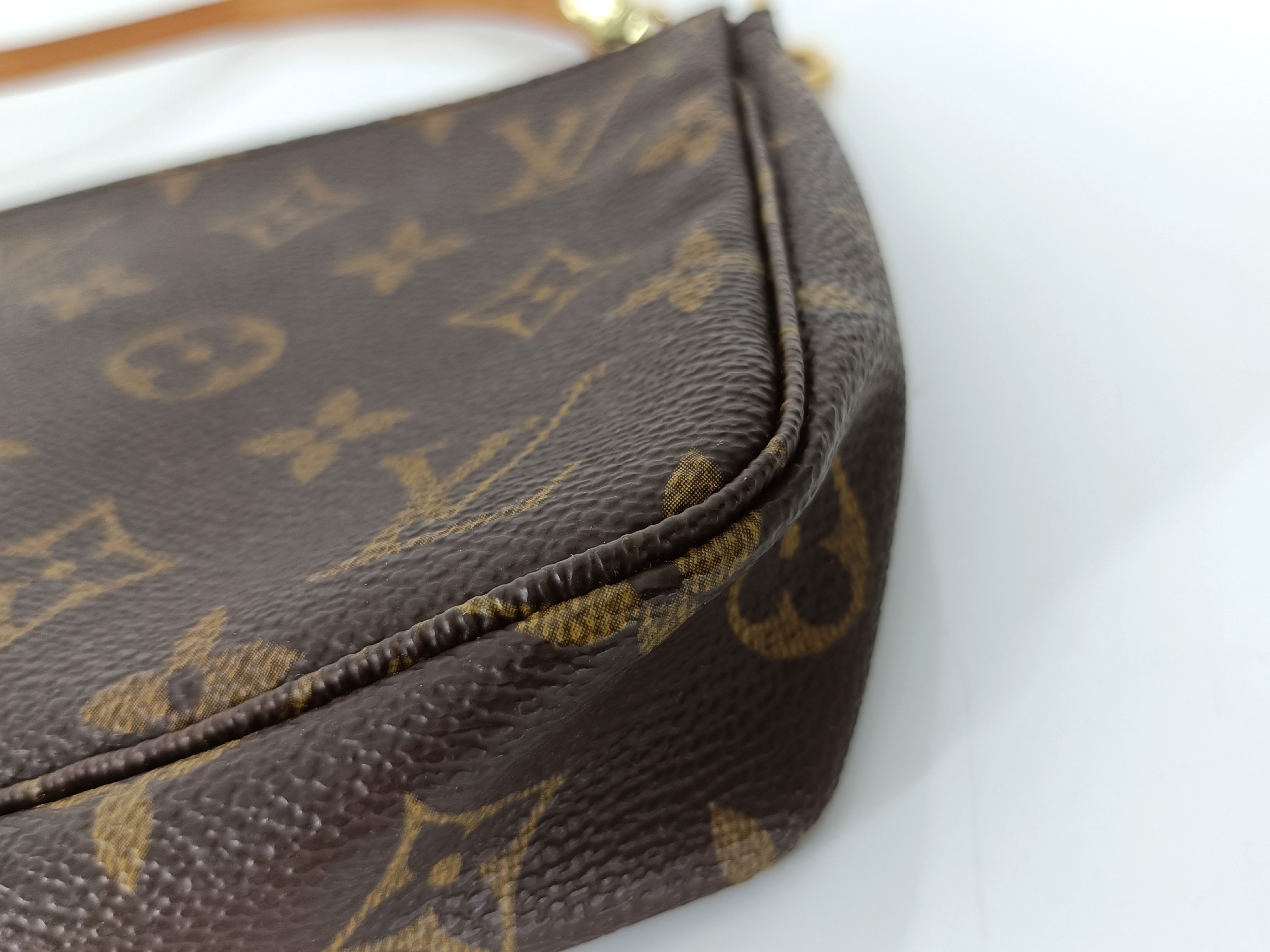 Monogram Pochette Accessoires M51980 CA1001 Brown Pouch — view 7