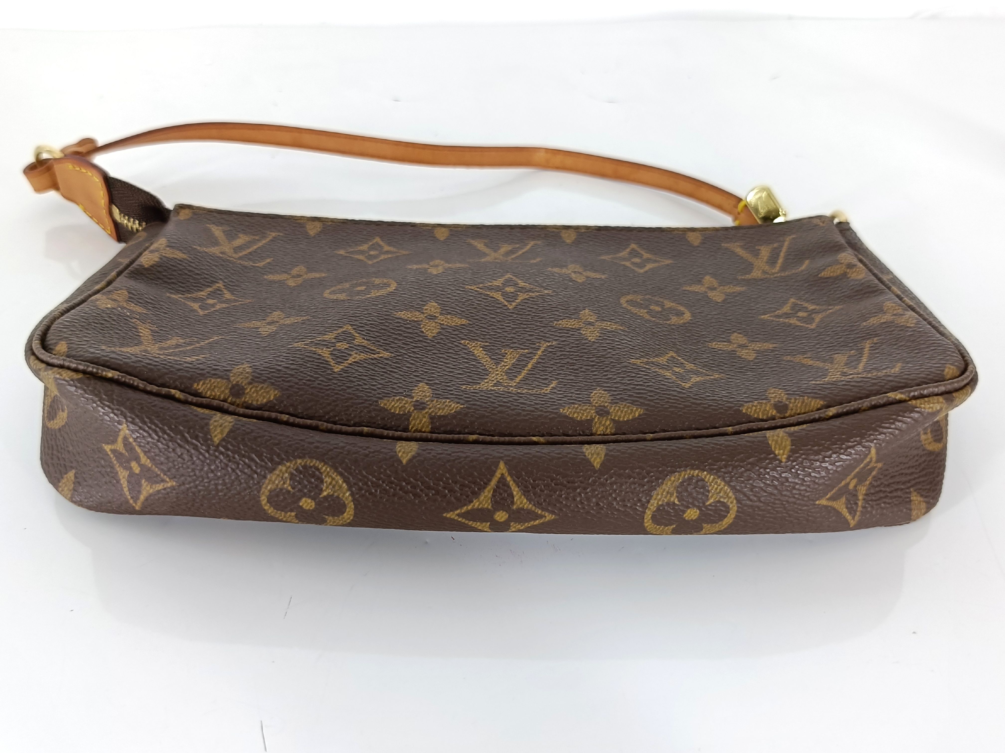 Monogram Pochette Accessoires M51980 CA1001 Brown Pouch — view 8