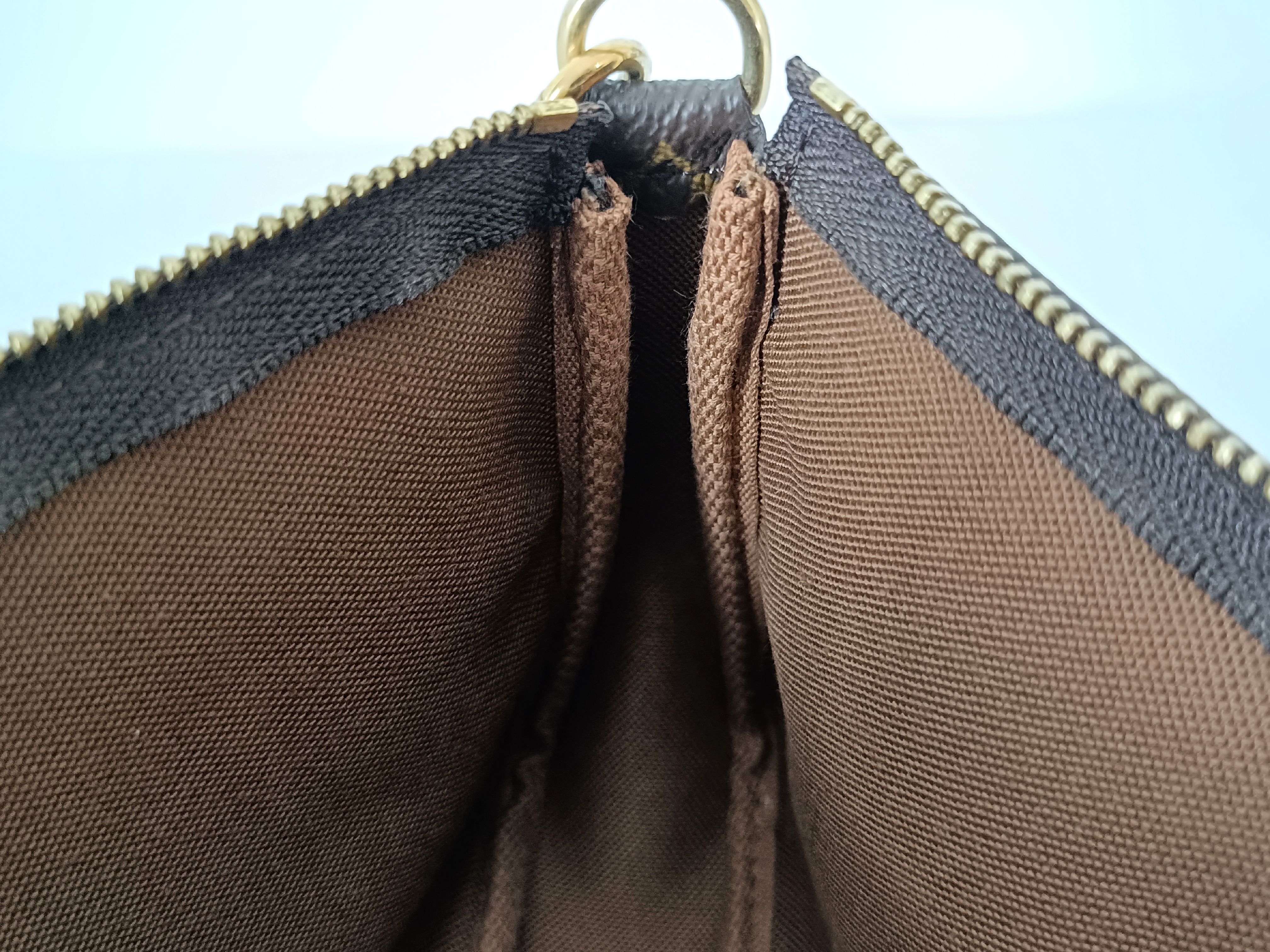 Monogram Pochette Accessoires M51980 CA1001 Brown Pouch — view 9