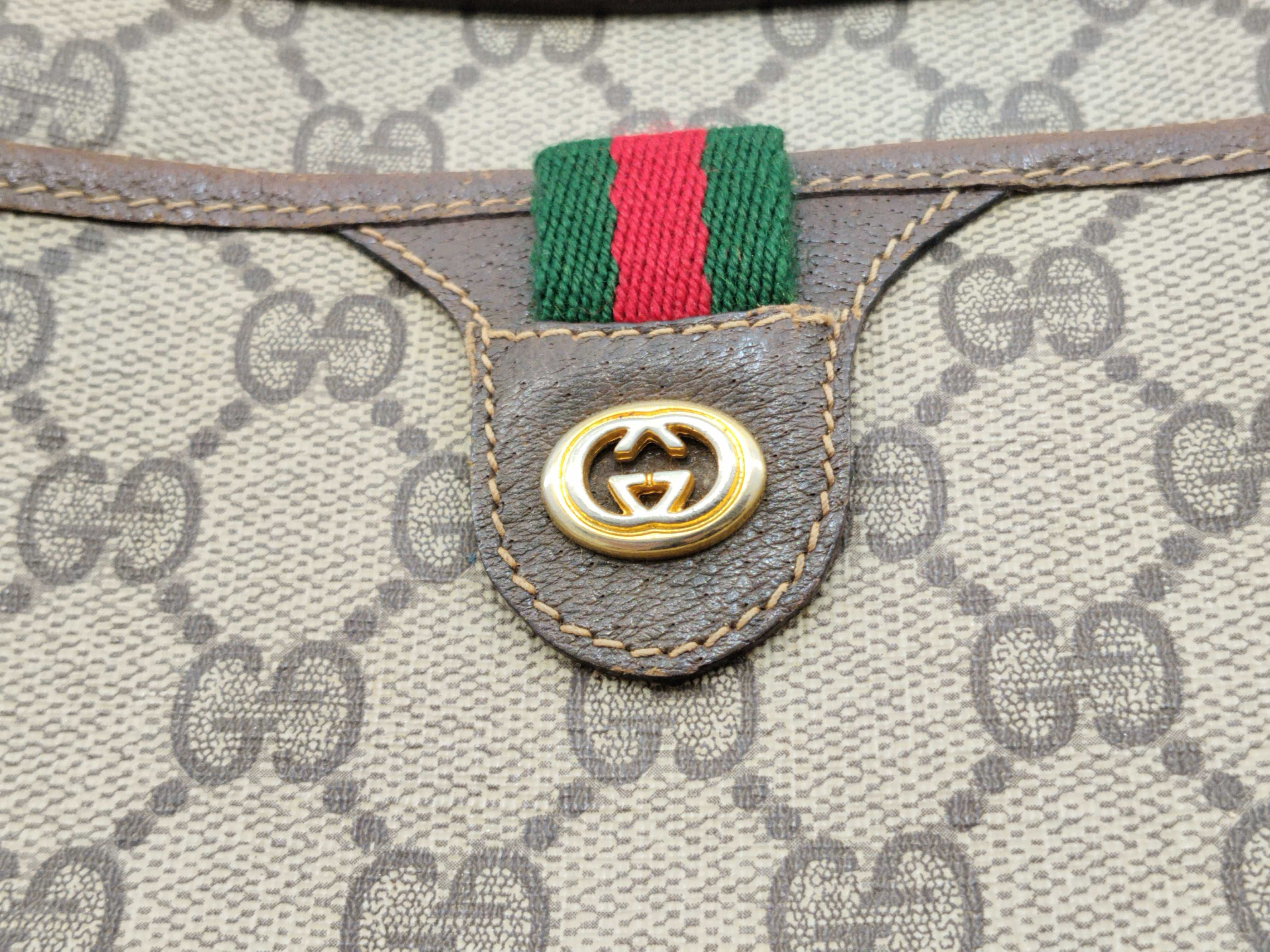 GG Supreme Sherry Line Shoulder Bag — view 14