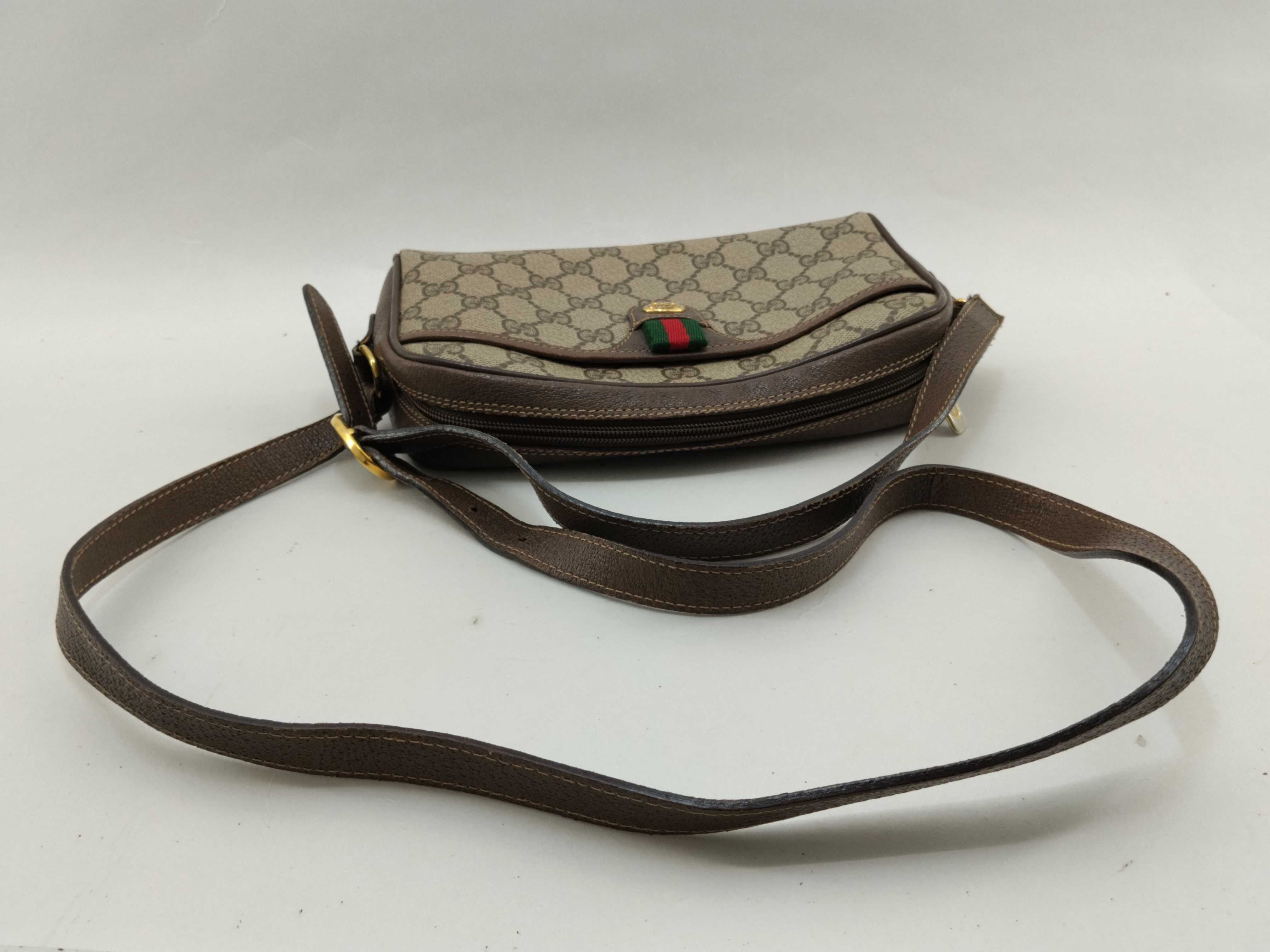 GG Supreme Sherry Line Shoulder Bag — view 7