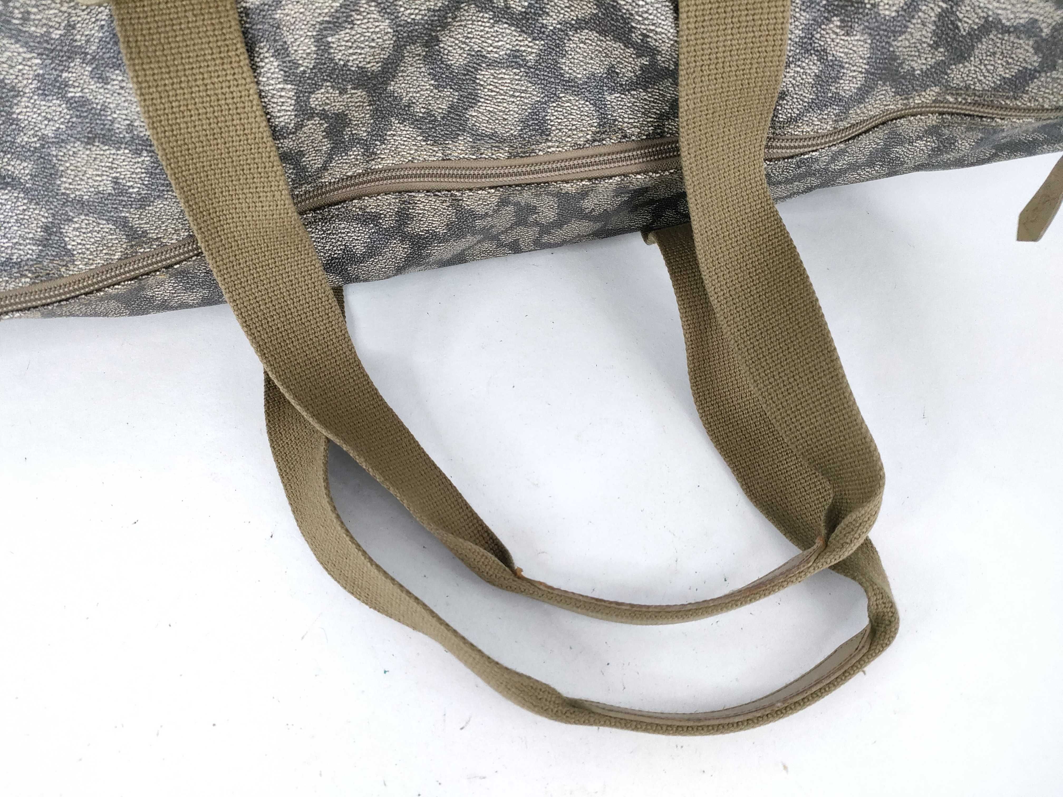 Boston bag, giraffe pattern, brown. — view 3