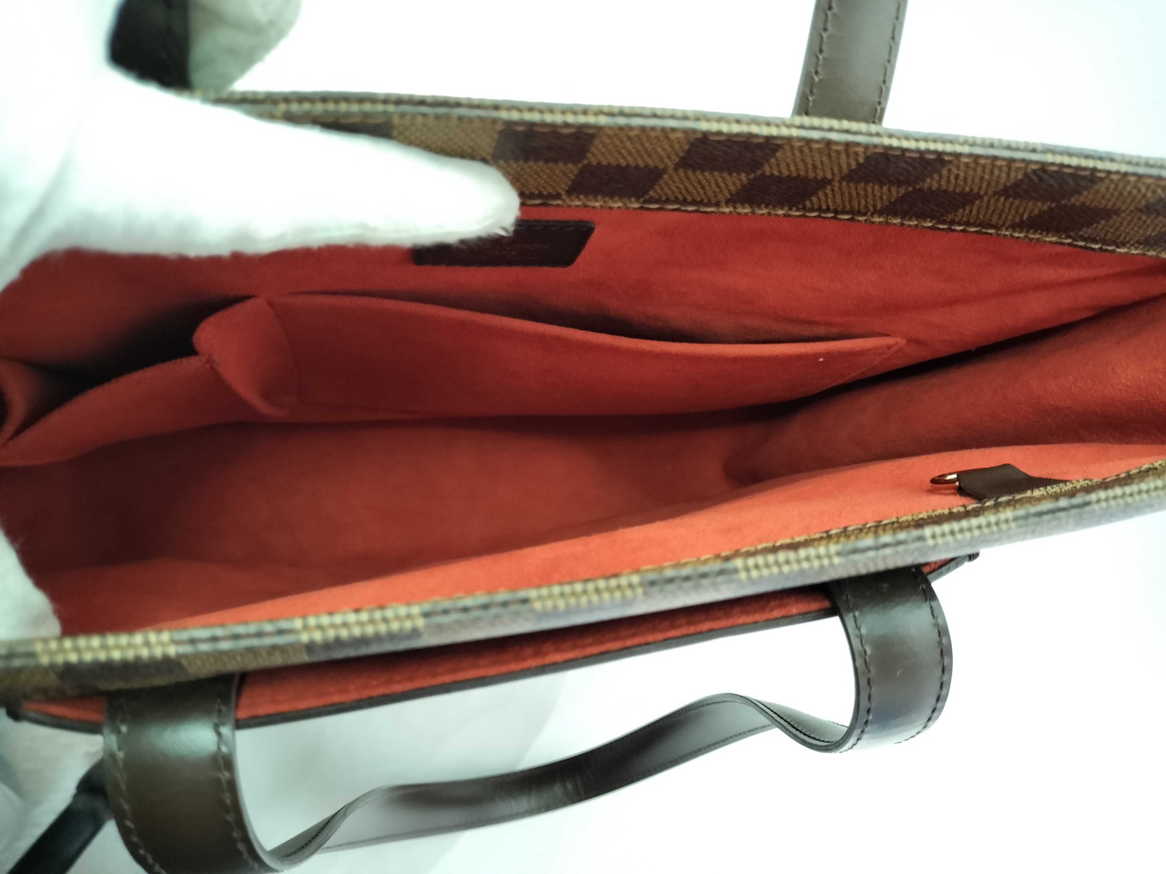 Damier Parioli PM N51123 Brown AR0063 Tote Bag — view 14