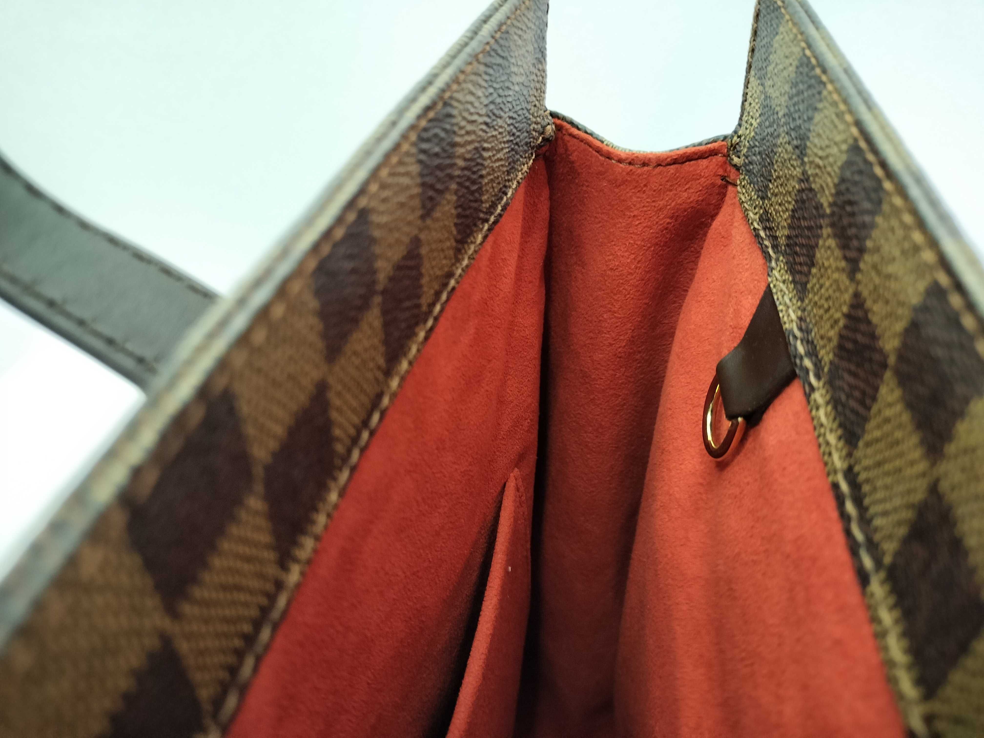 Damier Parioli PM N51123 Brown AR0063 Tote Bag — view 15