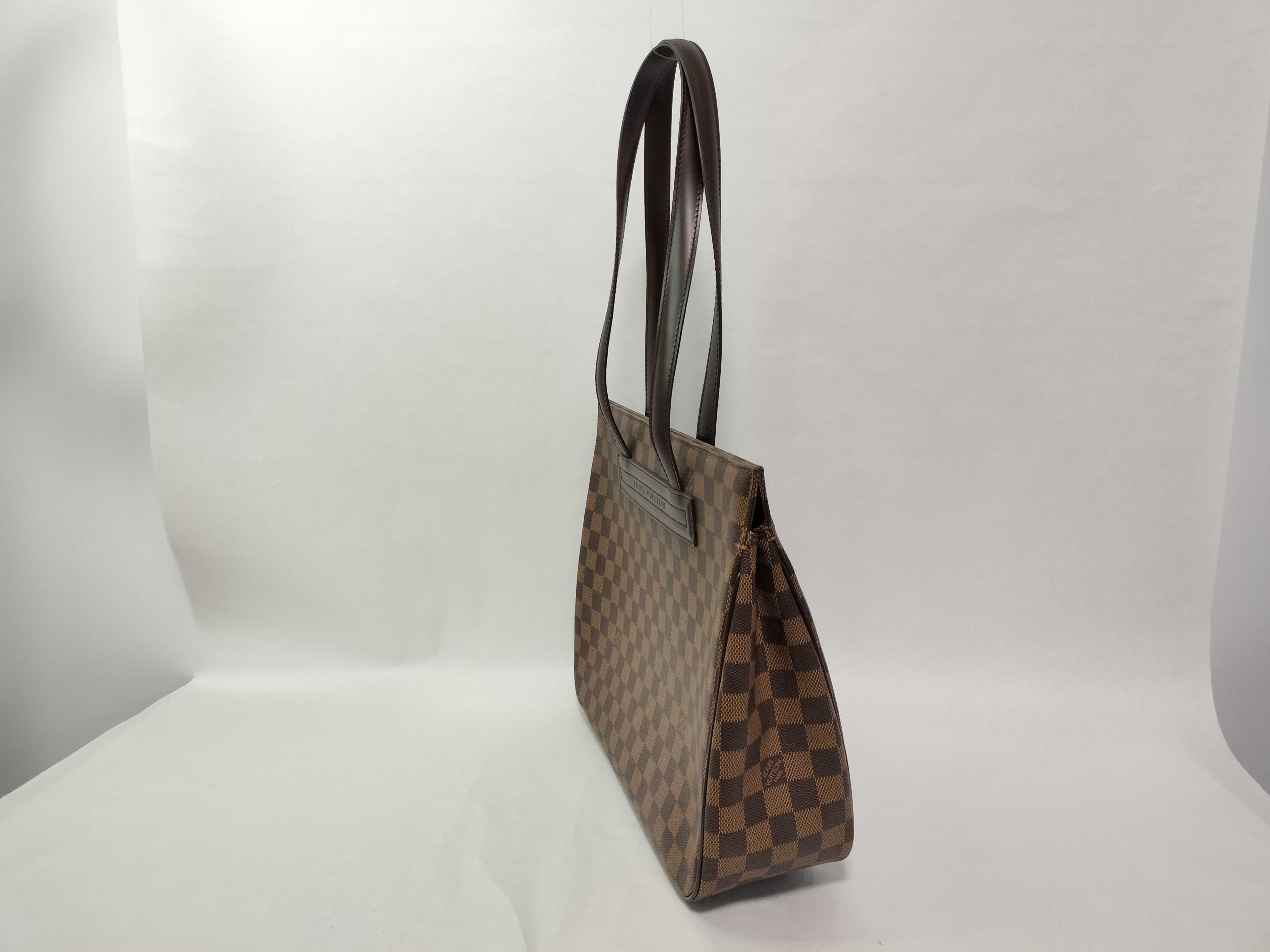 Damier Parioli PM N51123 Brown AR0063 Tote Bag — view 3