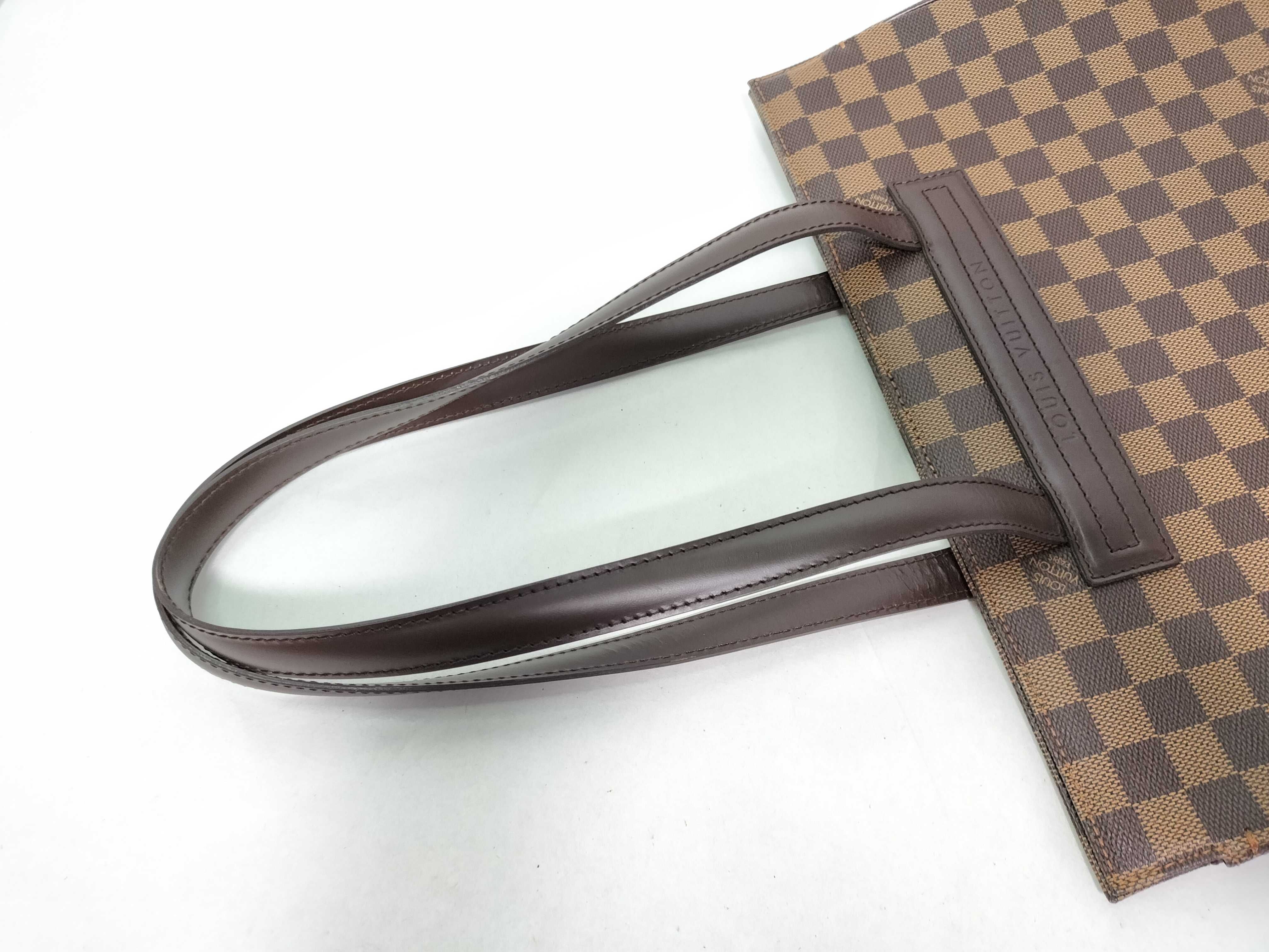 Damier Parioli PM N51123 Brown AR0063 Tote Bag — view 5