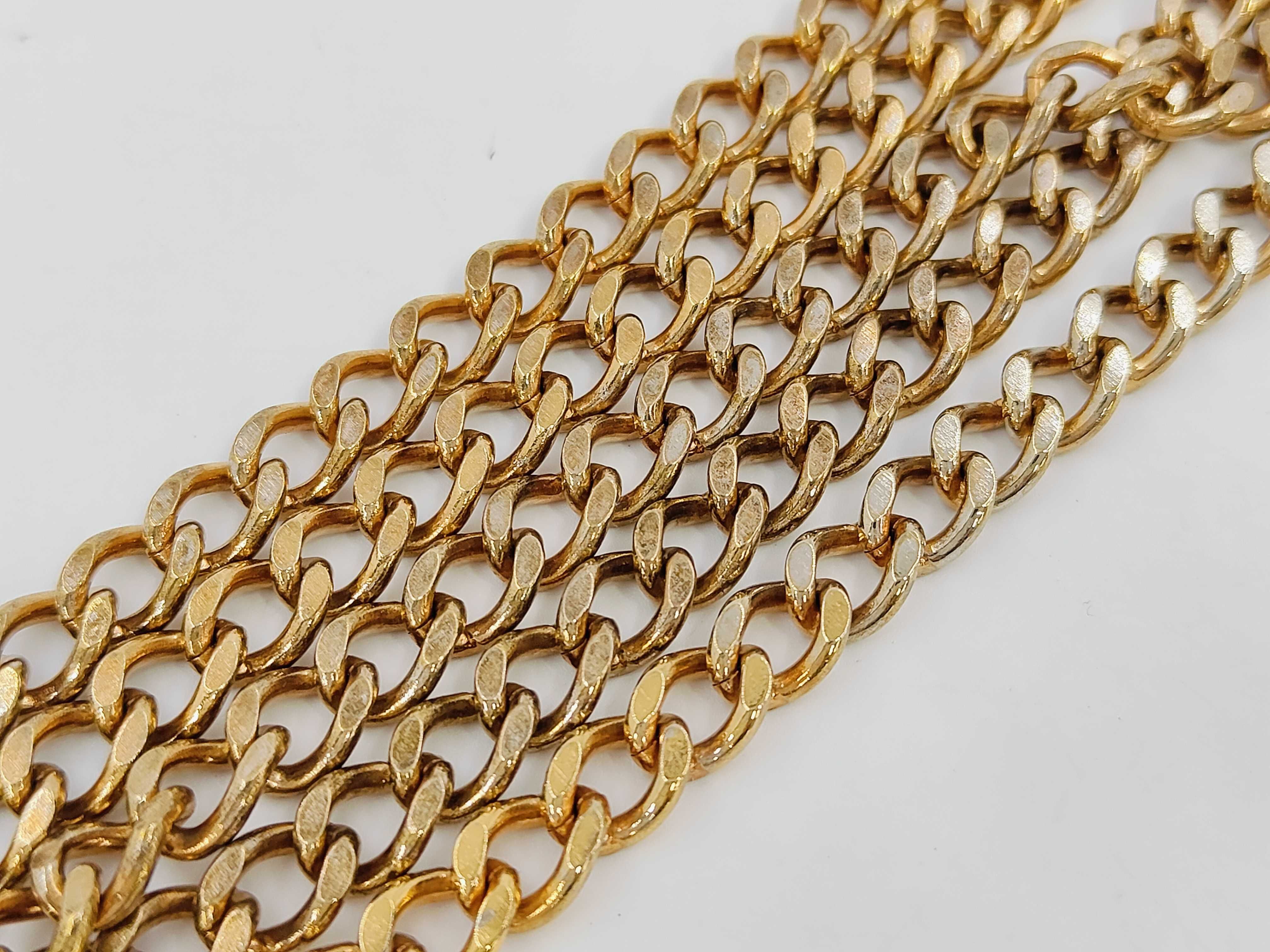 Circle Coco Mark 4-Link Chain Belt with Engraving — view 2