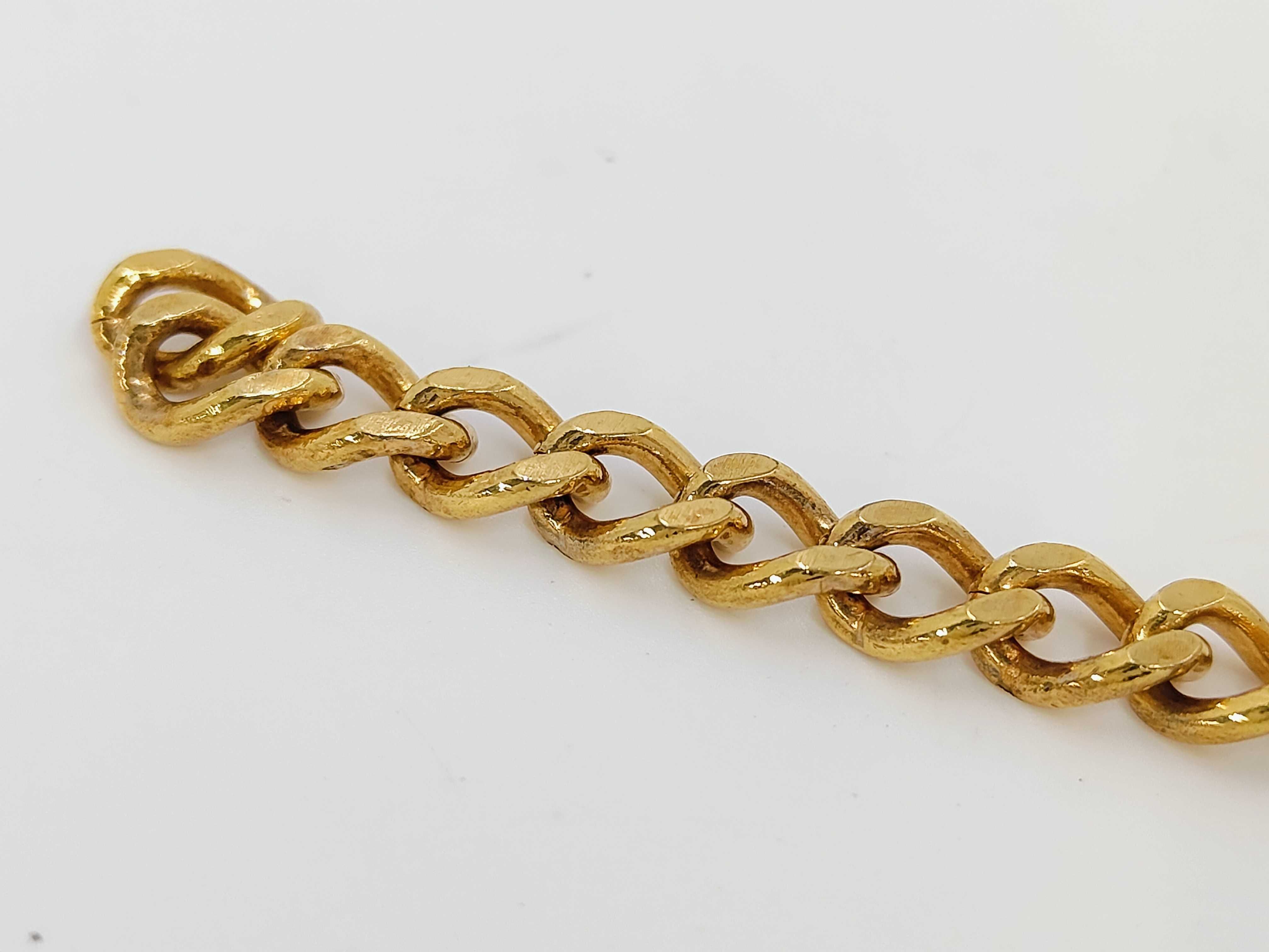 Circle Coco Mark 4-Link Chain Belt with Engraving — view 4