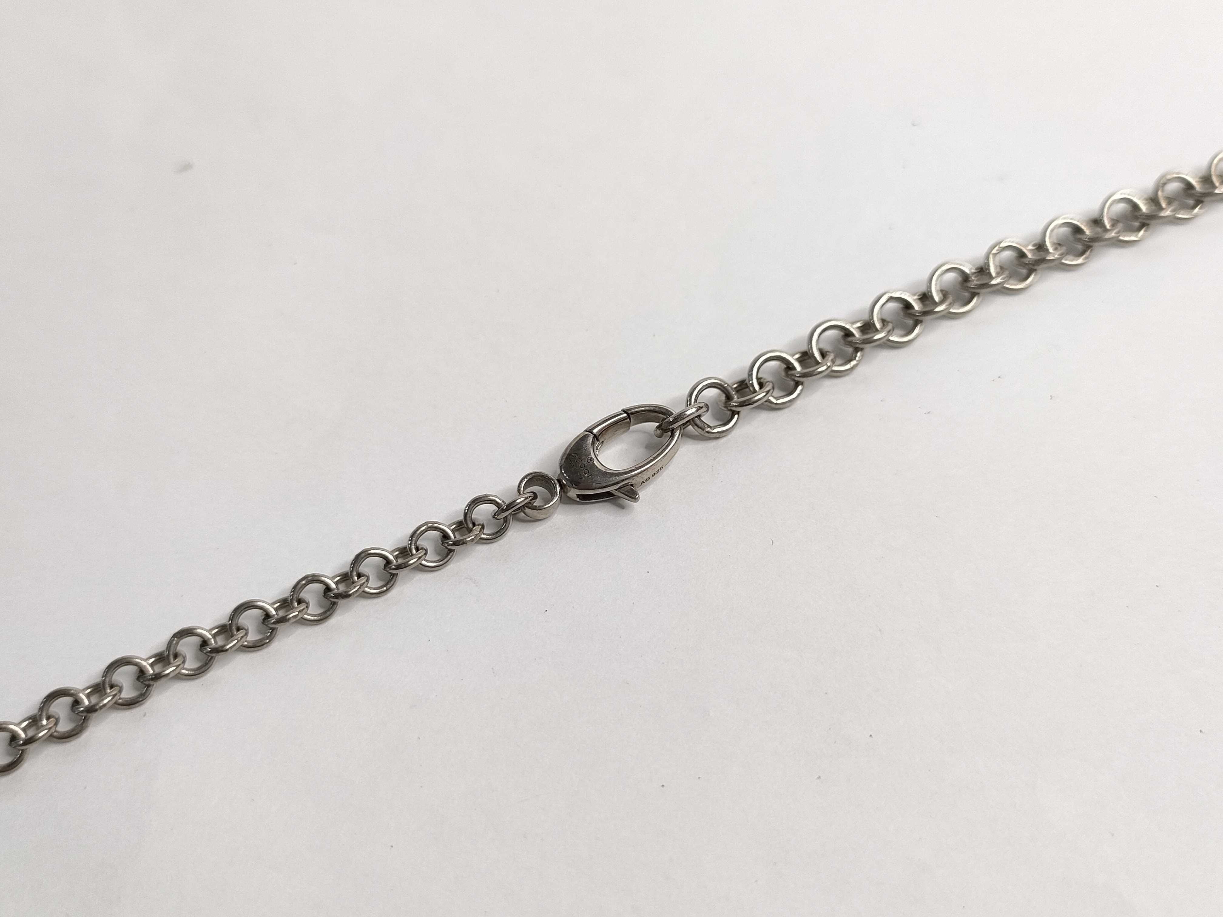 Heart Mesh Necklace AG925 Necklace — view 3