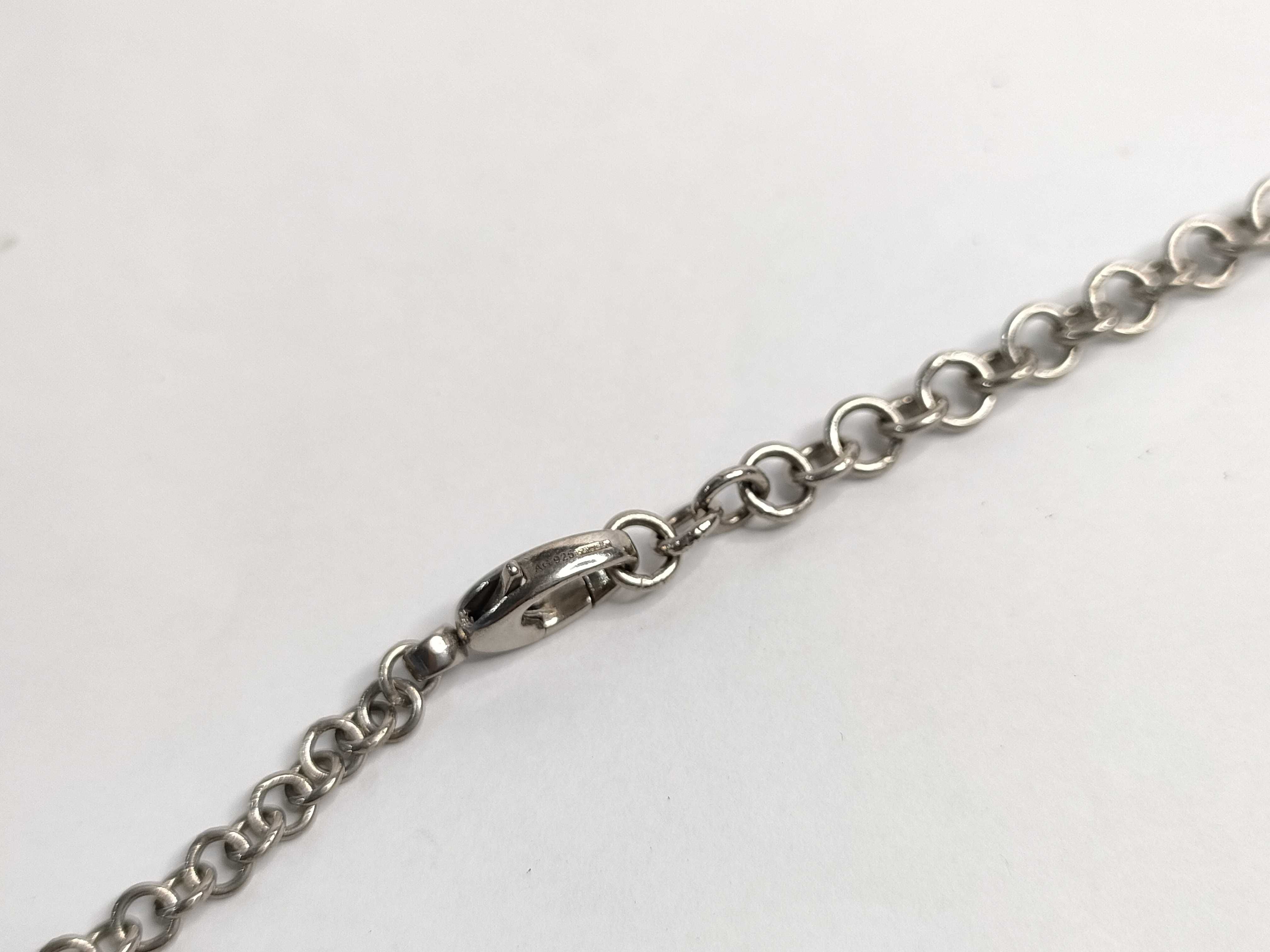 Heart Mesh Necklace AG925 Necklace — view 4