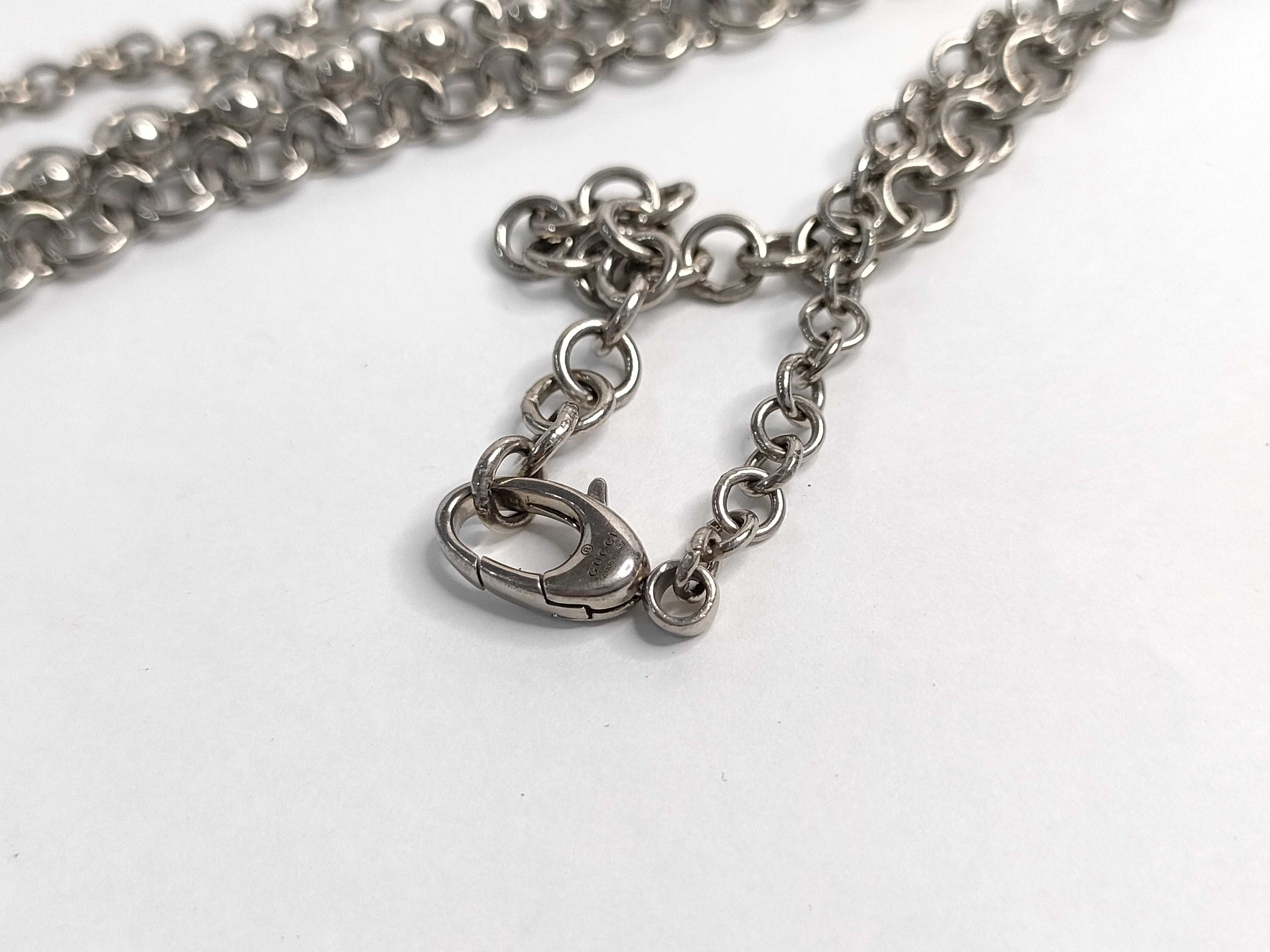 Heart Mesh Necklace AG925 Necklace — view 7