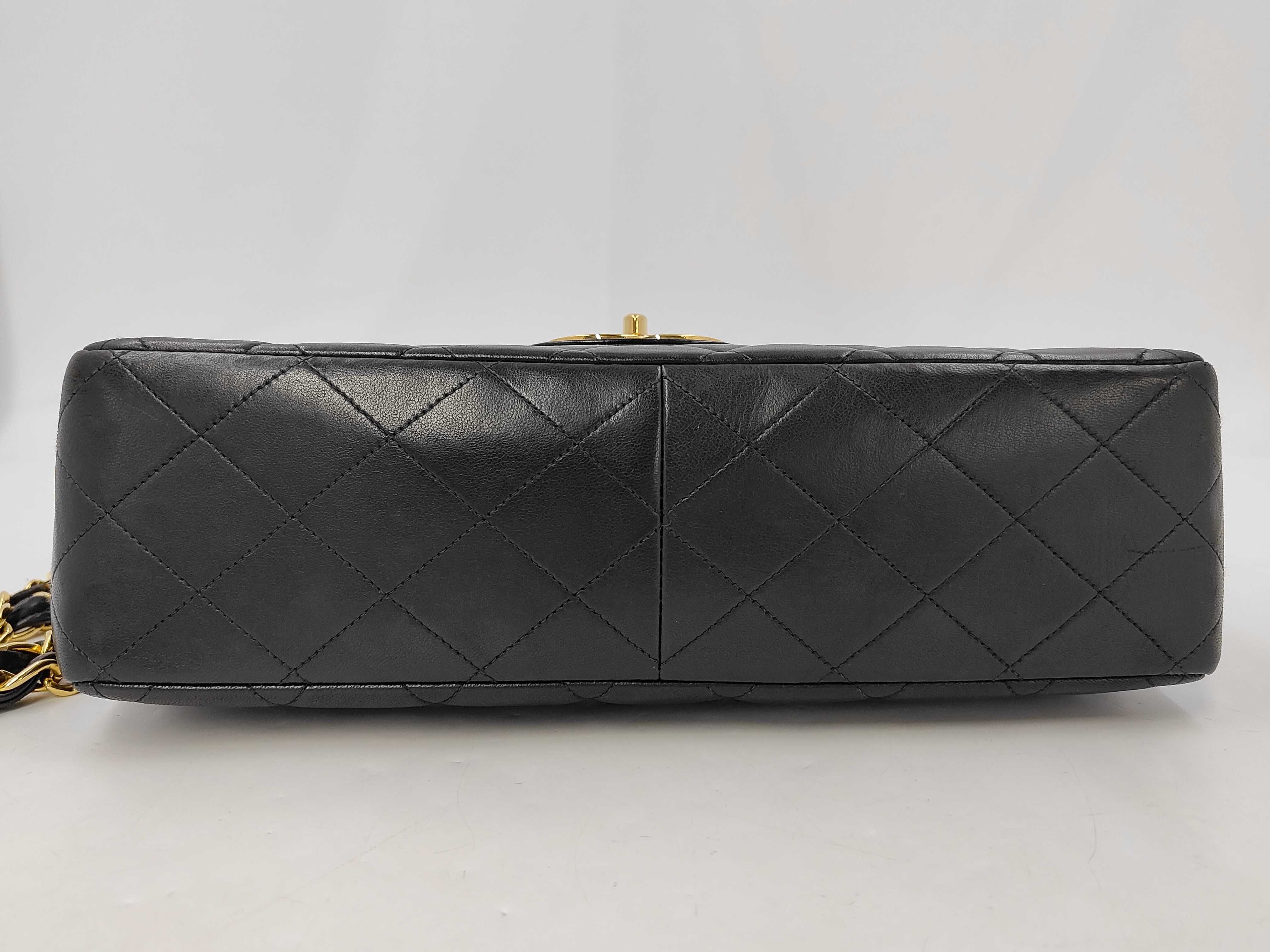 Large Matelassé Lambskin Shoulder Bag — view 8