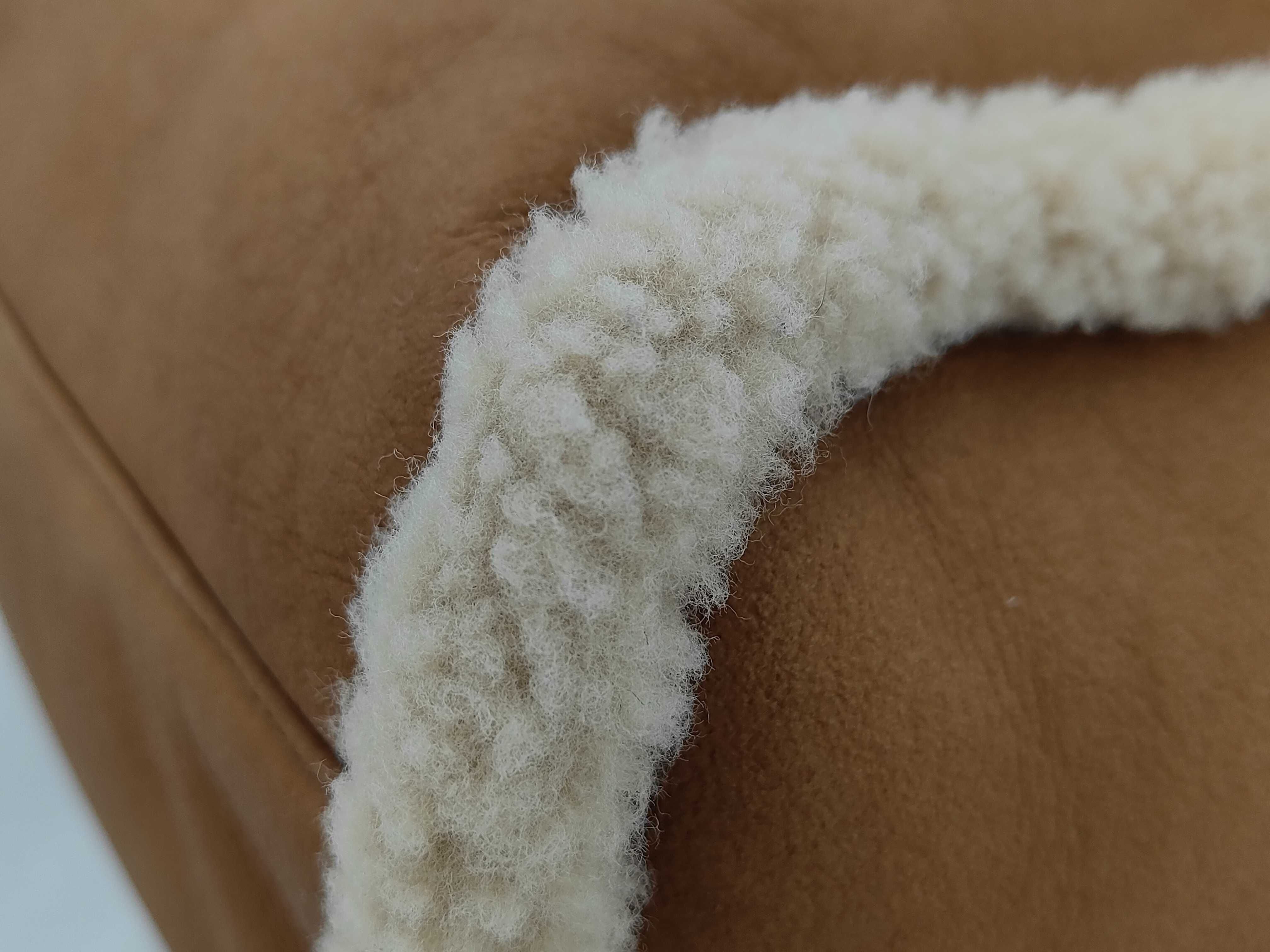 Shearling Brown Tote Bag — view 4