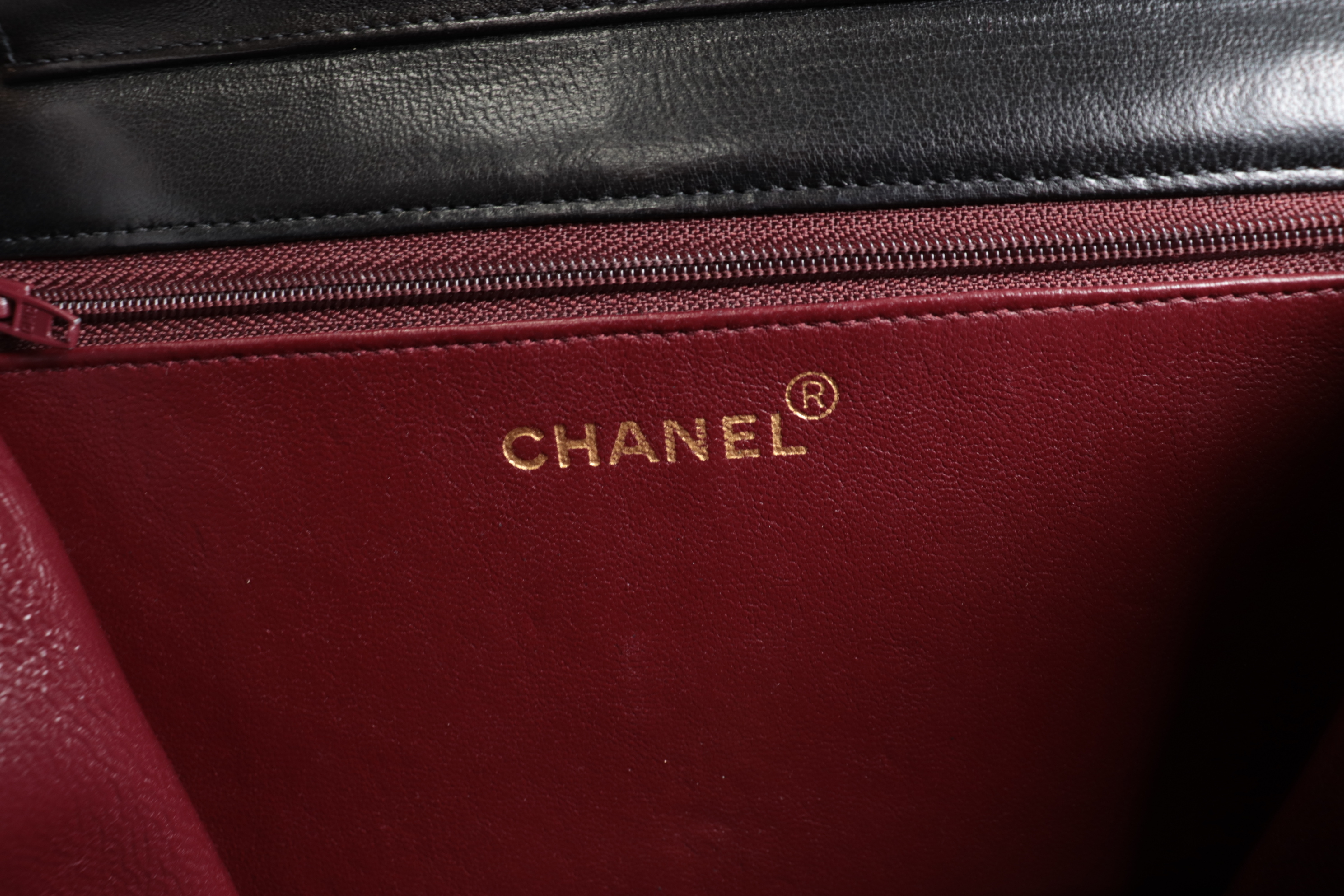 Push-Lock Lambskin Chain Shoulder Bag (Series 3) — view 7