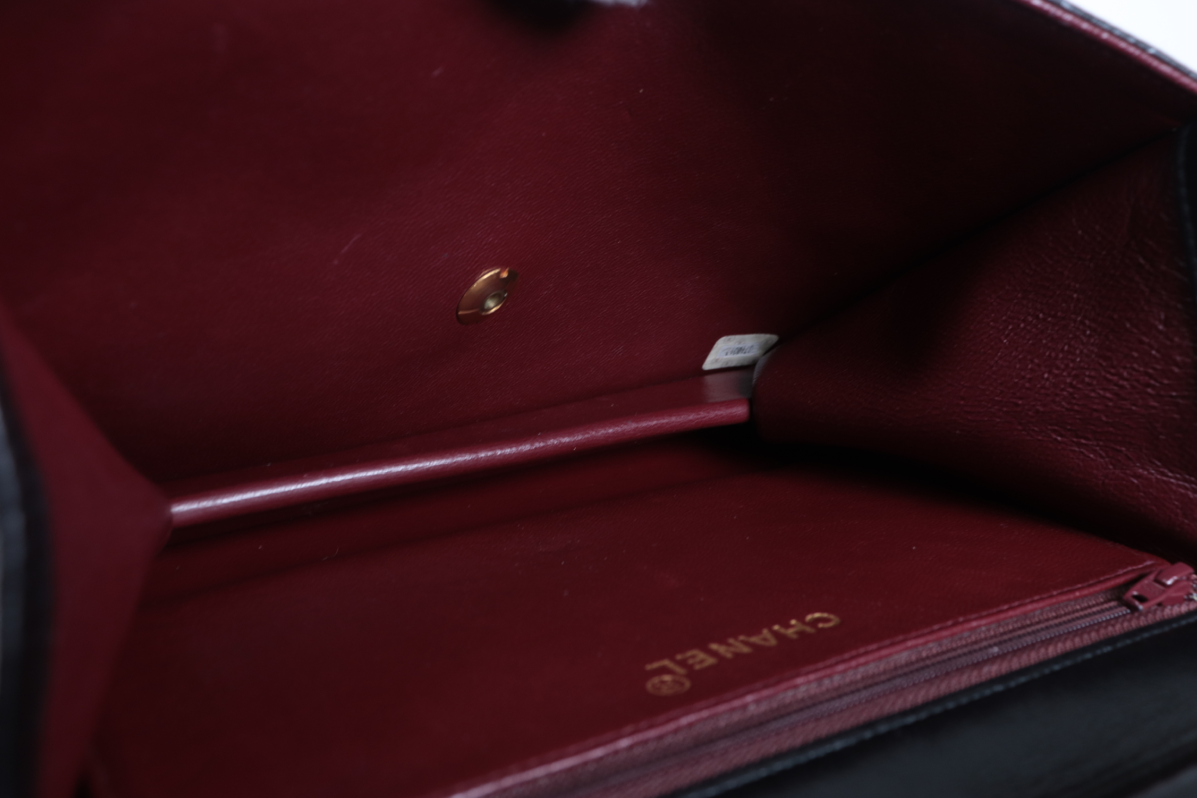 Push-Lock Lambskin Chain Shoulder Bag (Series 3) — view 8