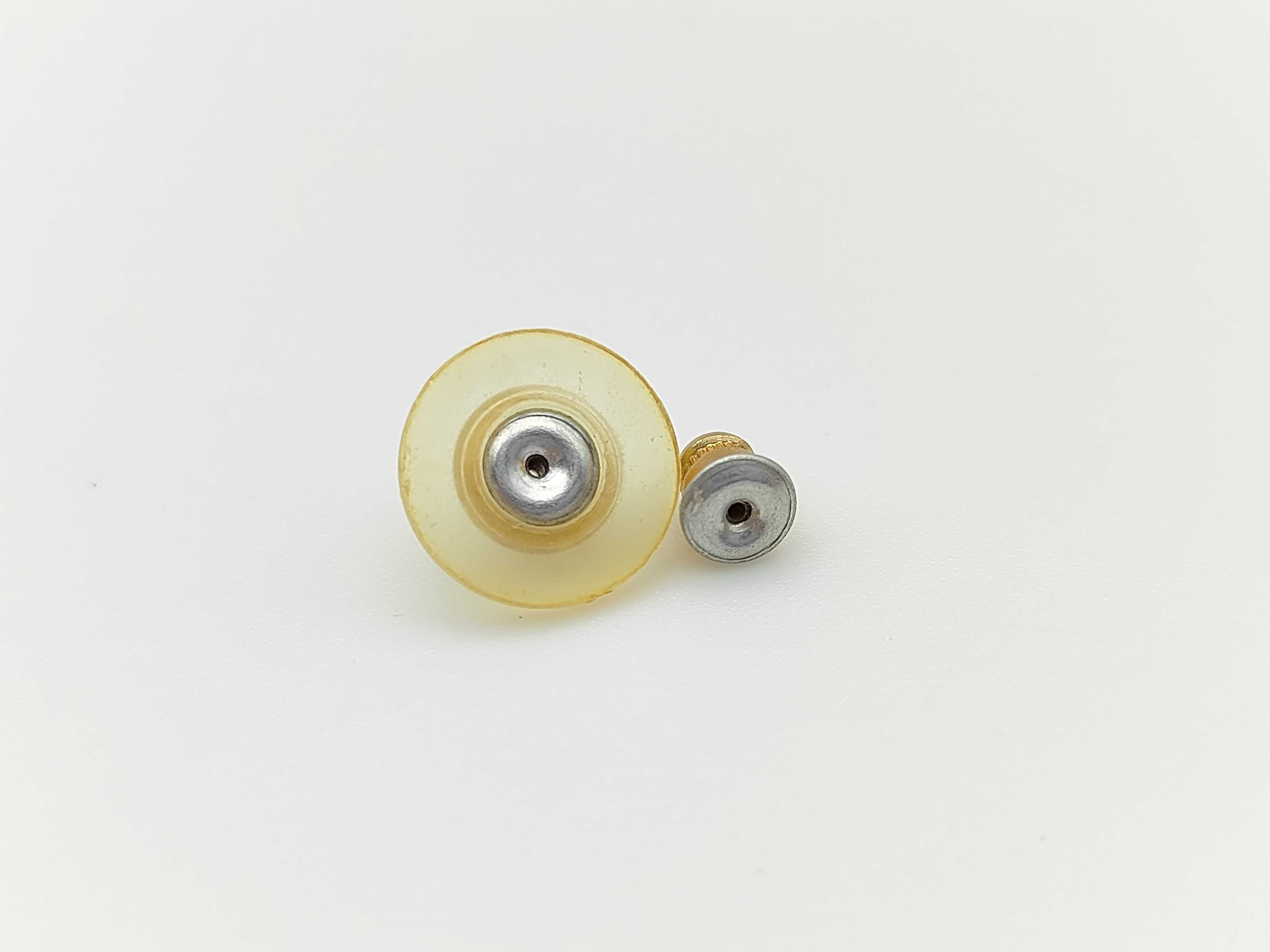Vintage Coco Mark Round Earrings — view 6
