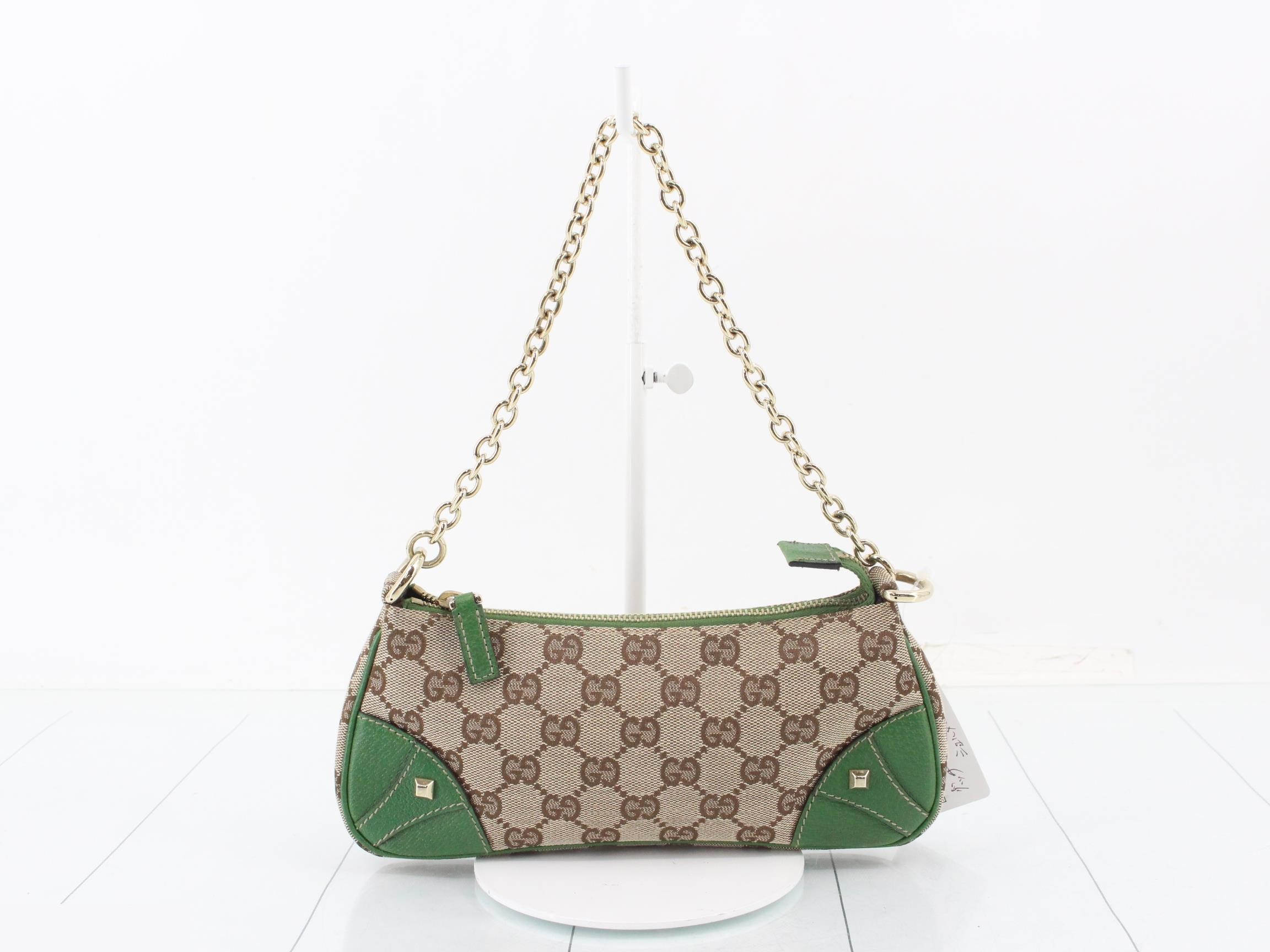 GG Canvas Chain Shoulder Bag