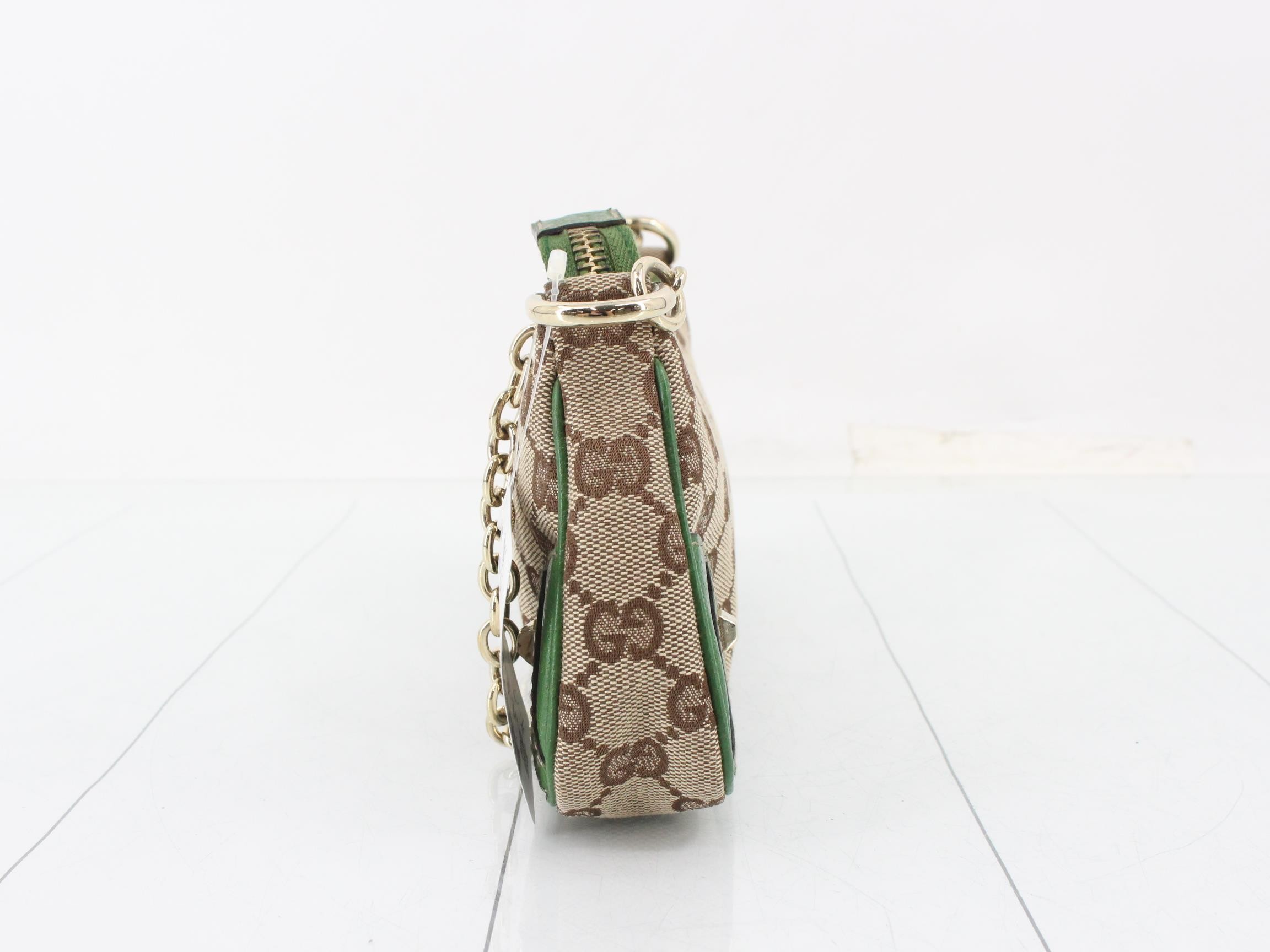GG Canvas Chain Shoulder Bag — view 3