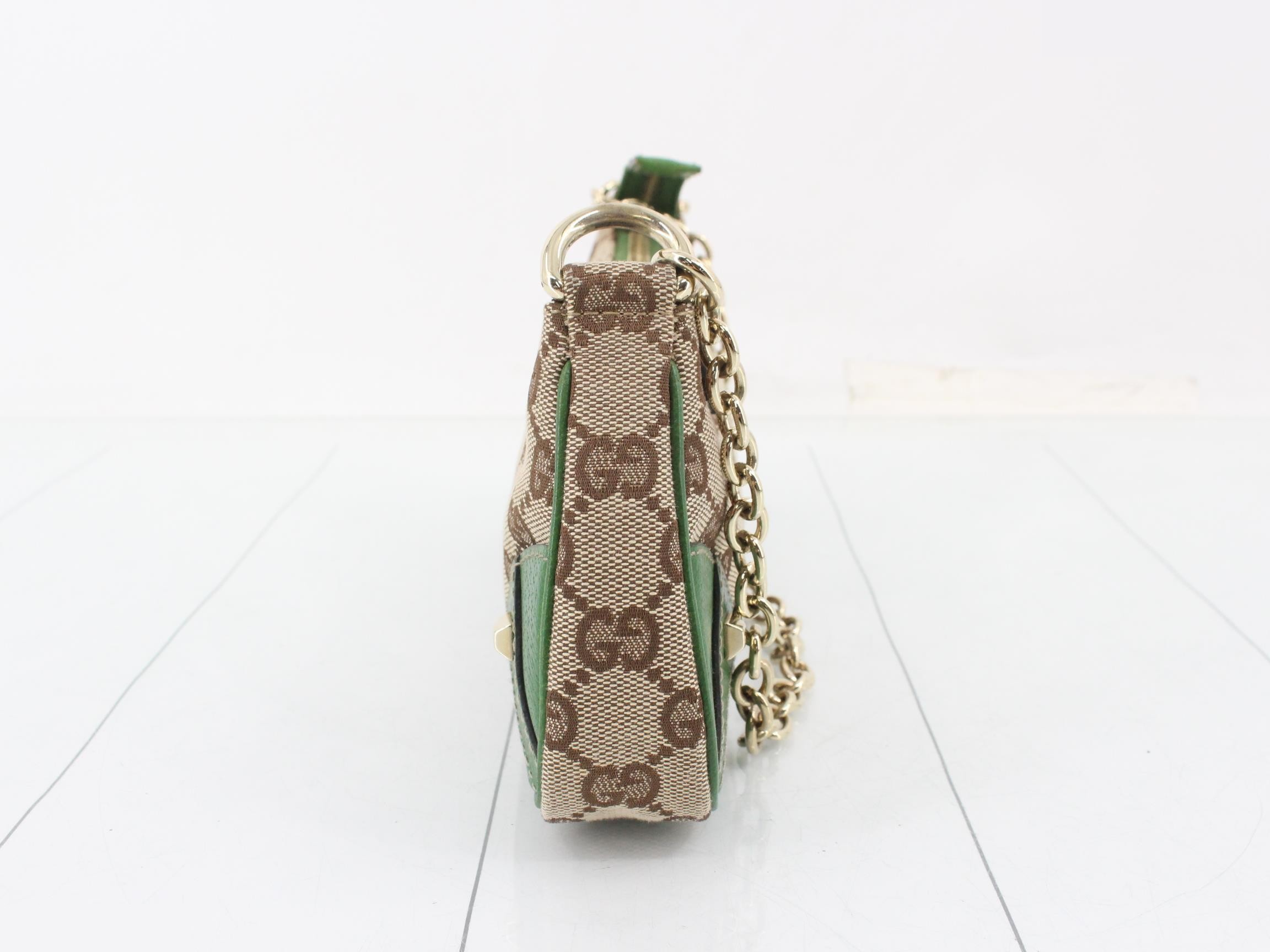 GG Canvas Chain Shoulder Bag — view 4