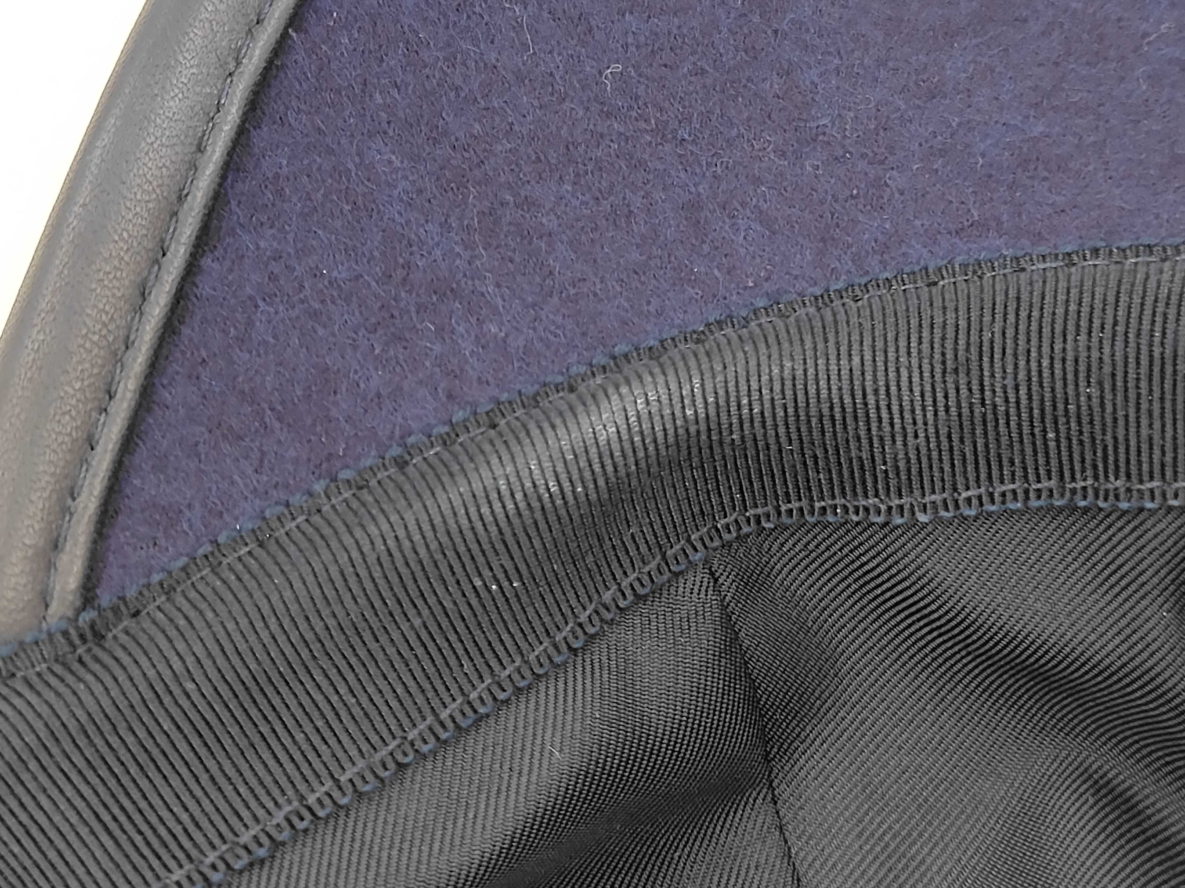 Sellier Cap, Size 57, Wool x Nylon, Navy, Other Accessories — view 9