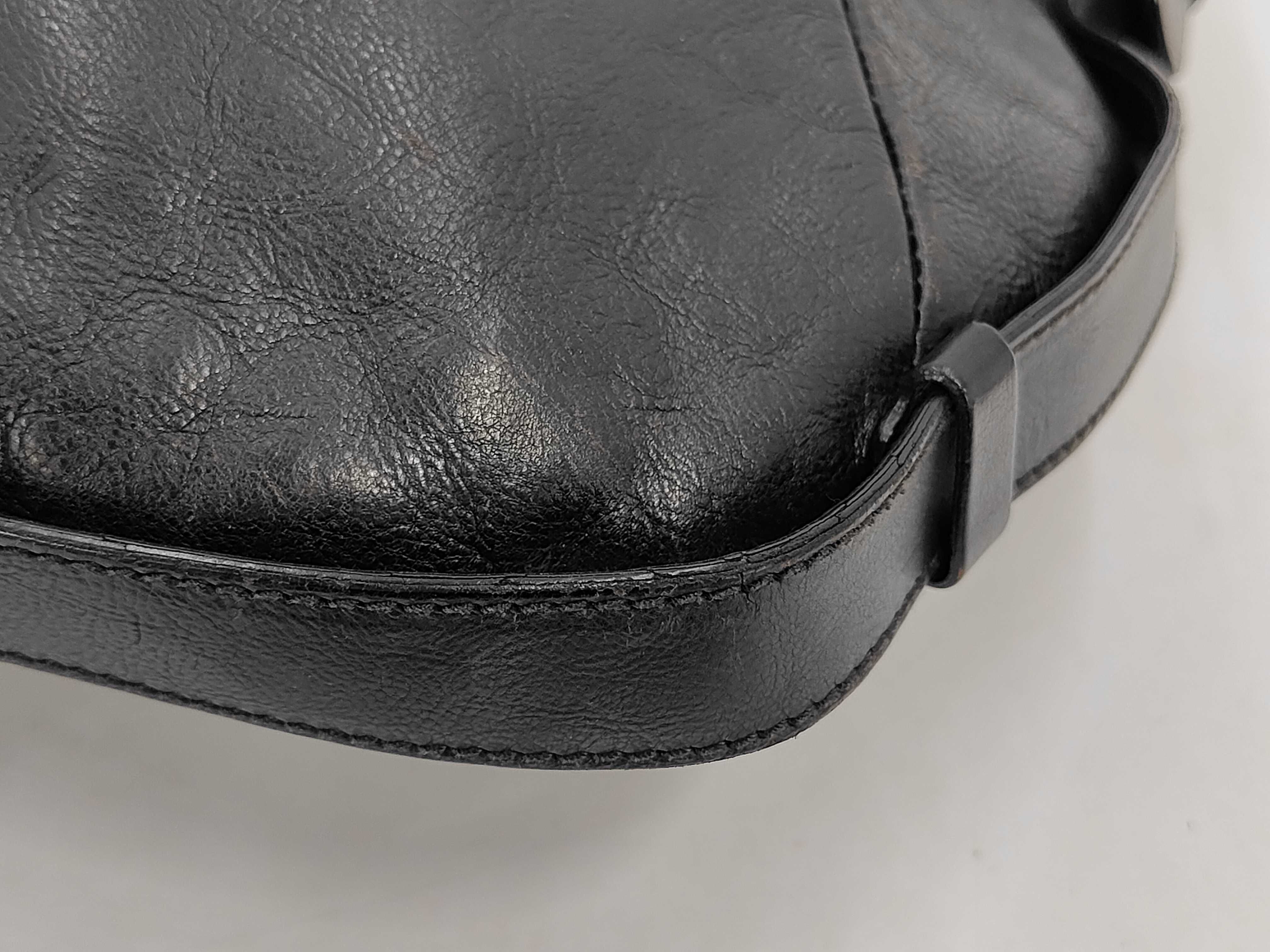Mombasa One-Shoulder Bag, Leather, Black Handbag — view 3