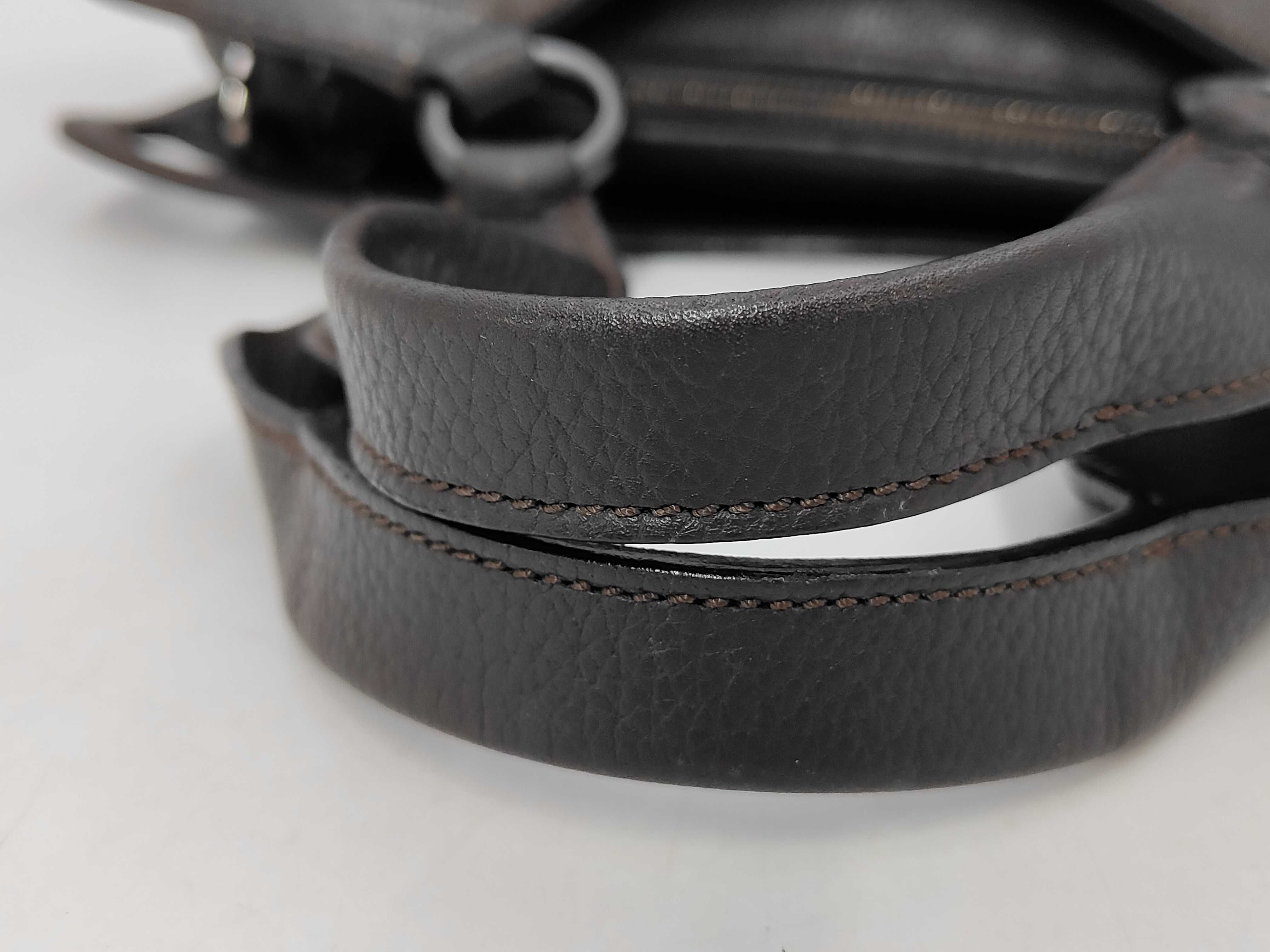 Marcello handbag, calfskin, brown. — view 6