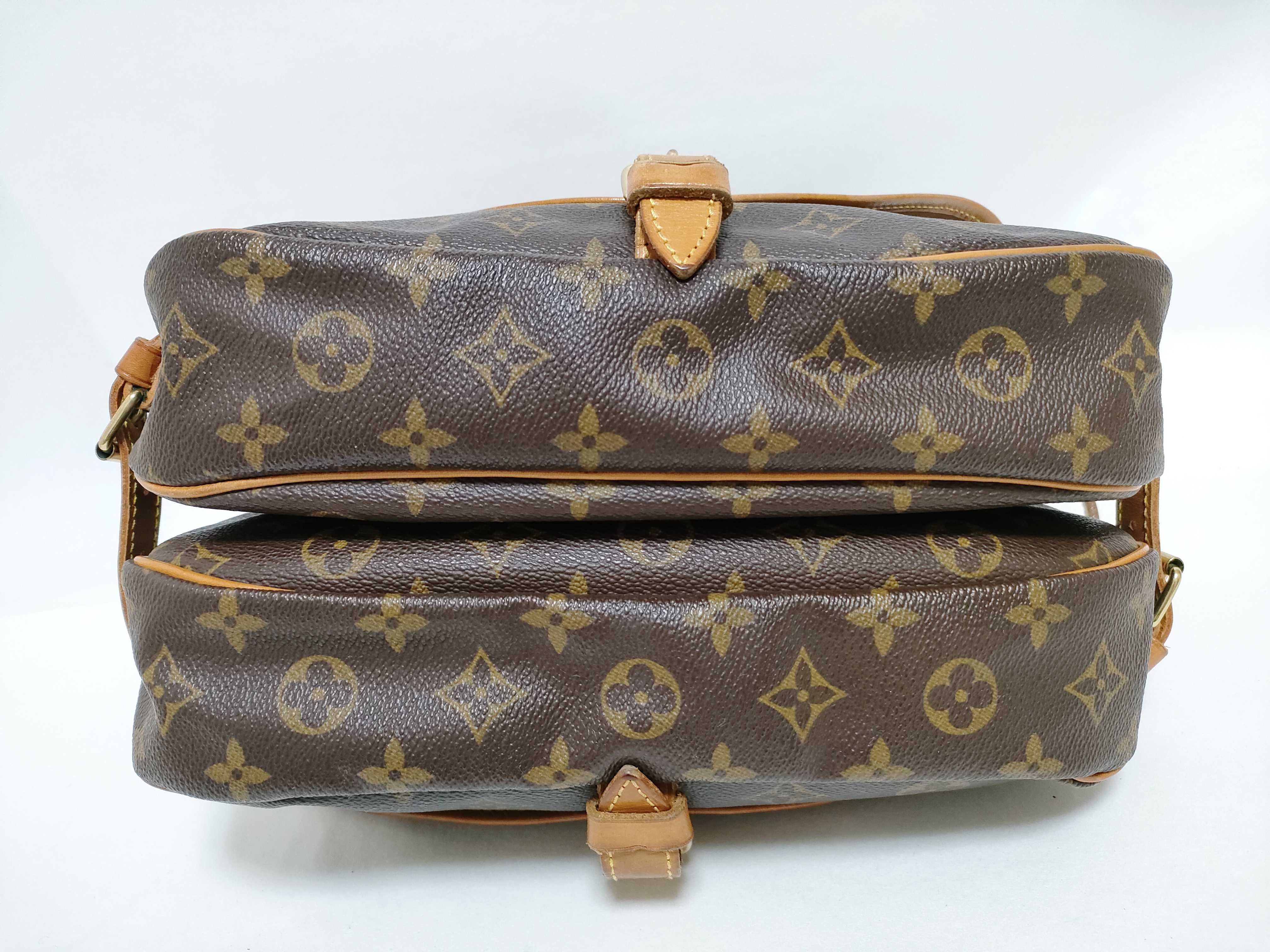 Monogram Saumur 30 M42256 AR1925 Brown Shoulder Bag — view 7