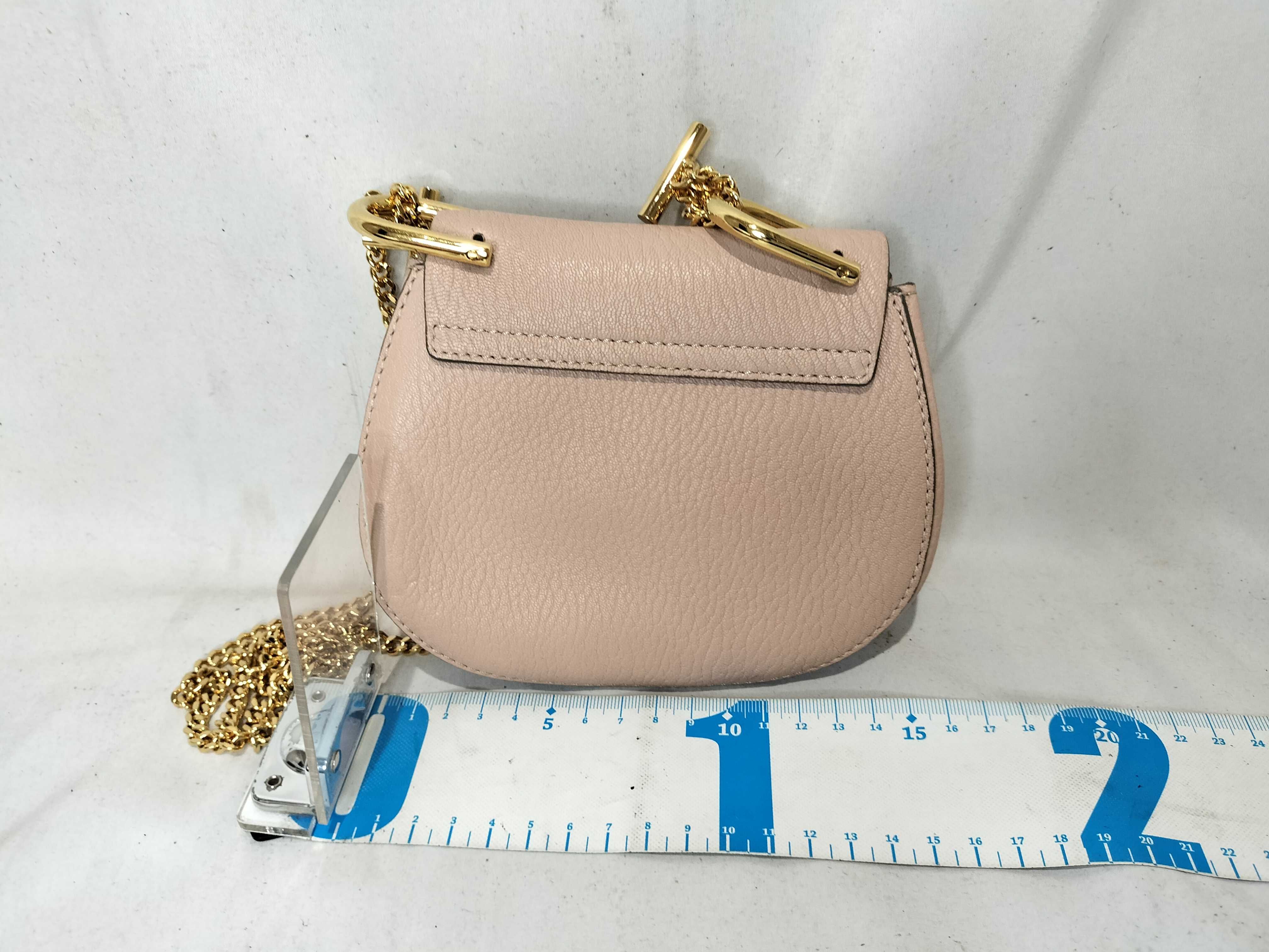 FR- Straw Bag Pink Leather Shoulder Bag — view 3