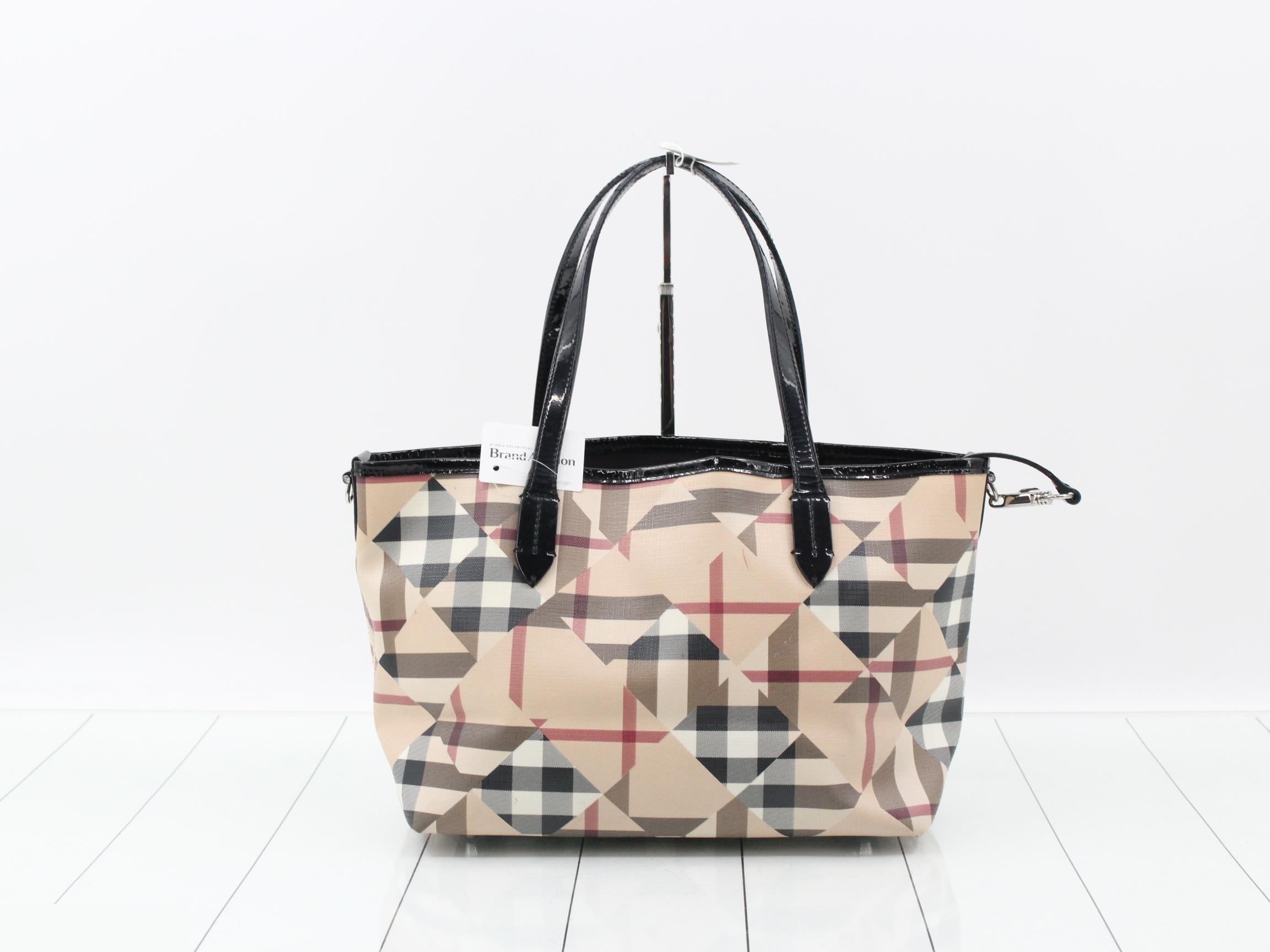 Checkered tote bag — view 2