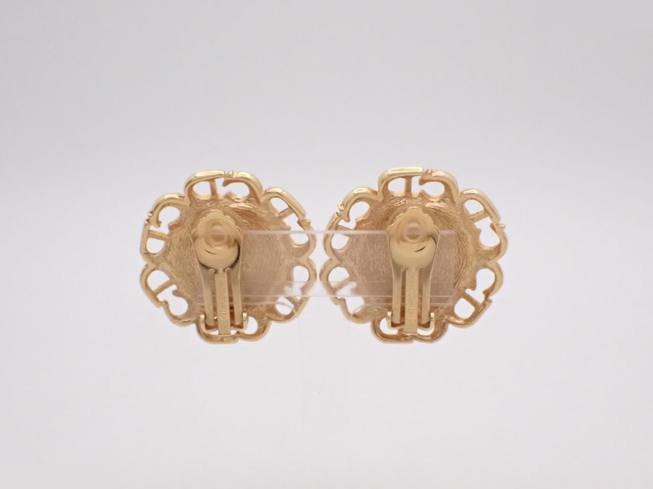 Other line: Faux pearl earrings — view 2