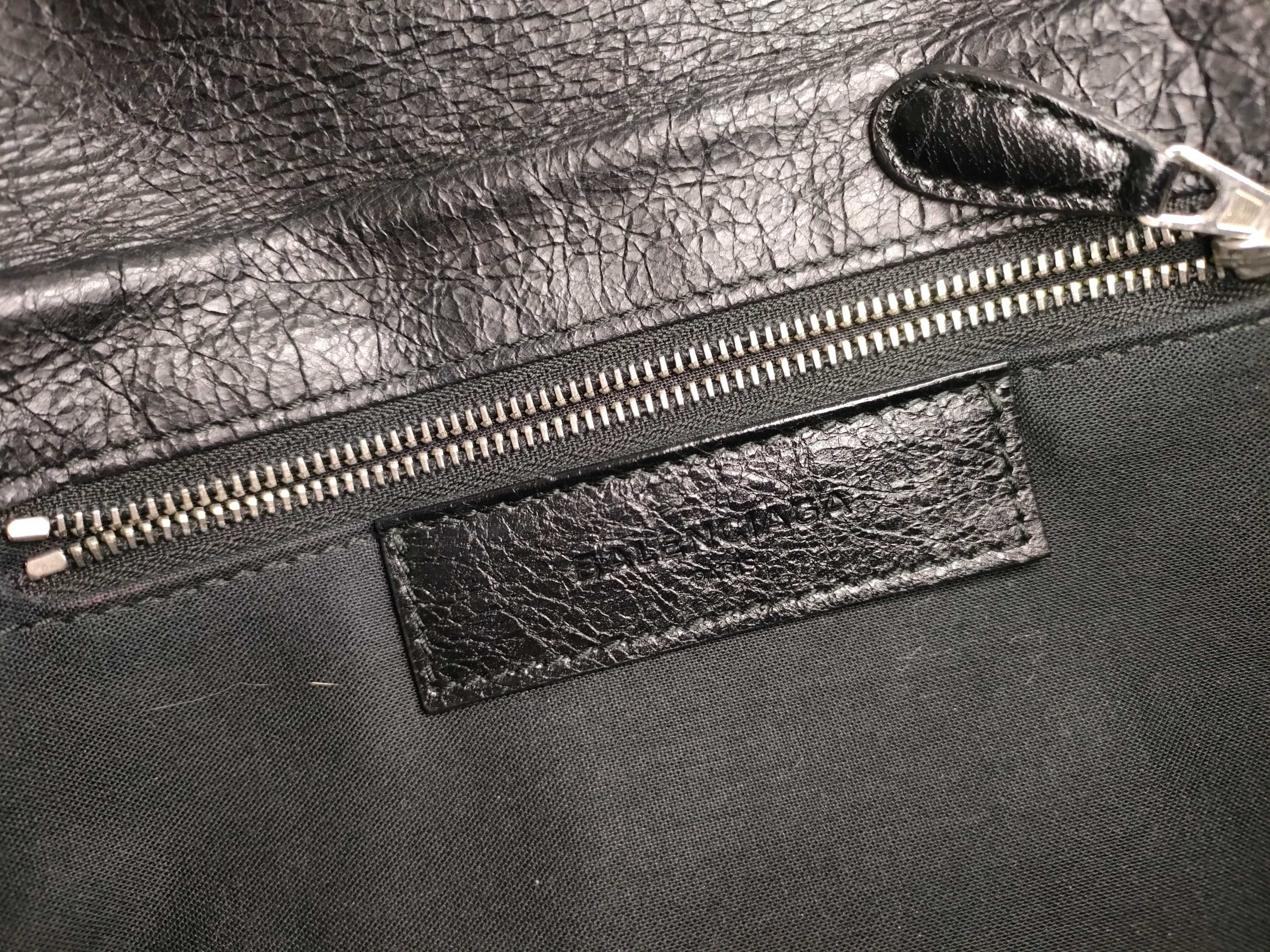 SG- Leather 2-way shoulder bag Black 438787 Clutch bag — view 12