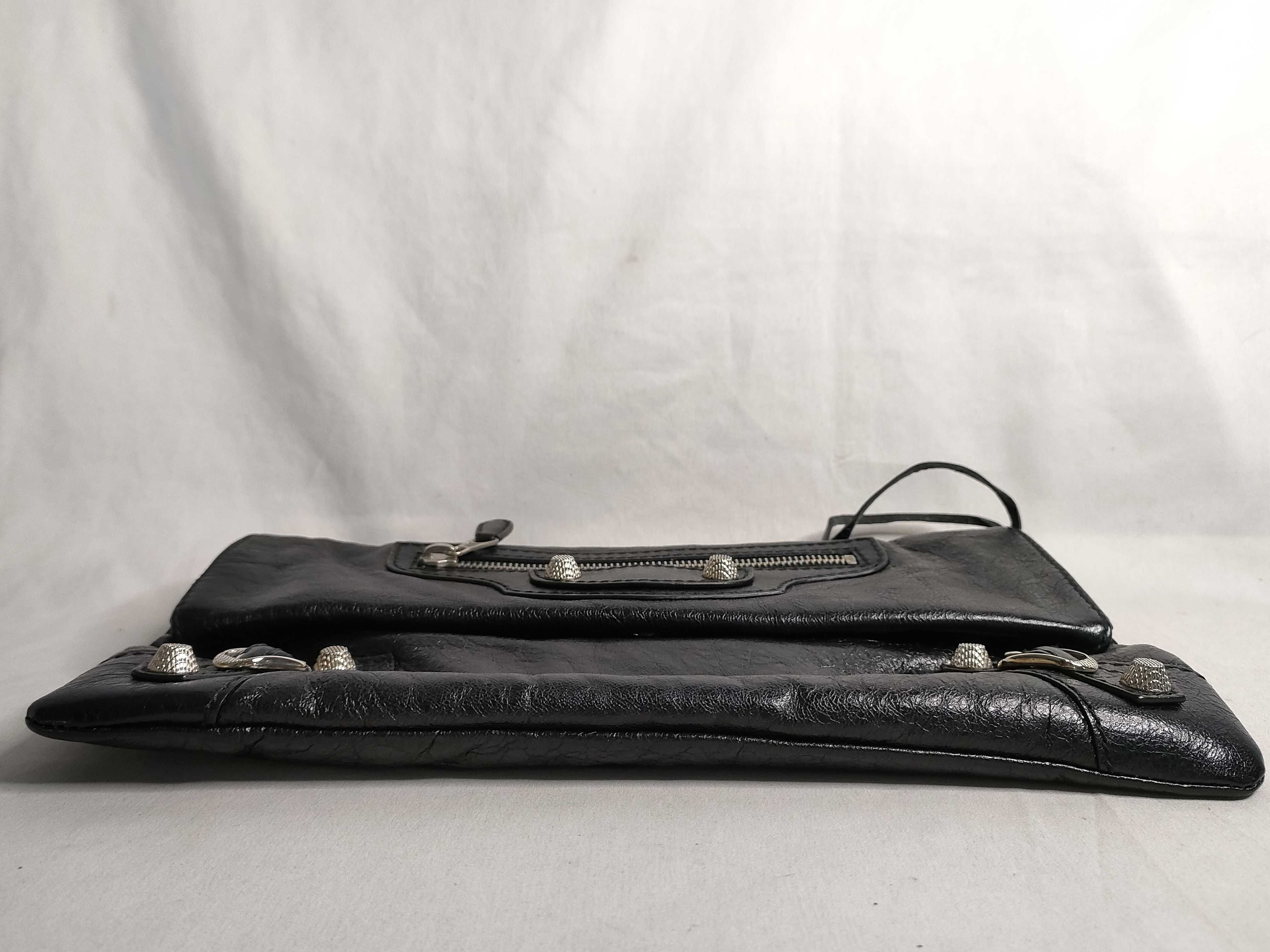 SG- Leather 2-way shoulder bag Black 438787 Clutch bag — view 7
