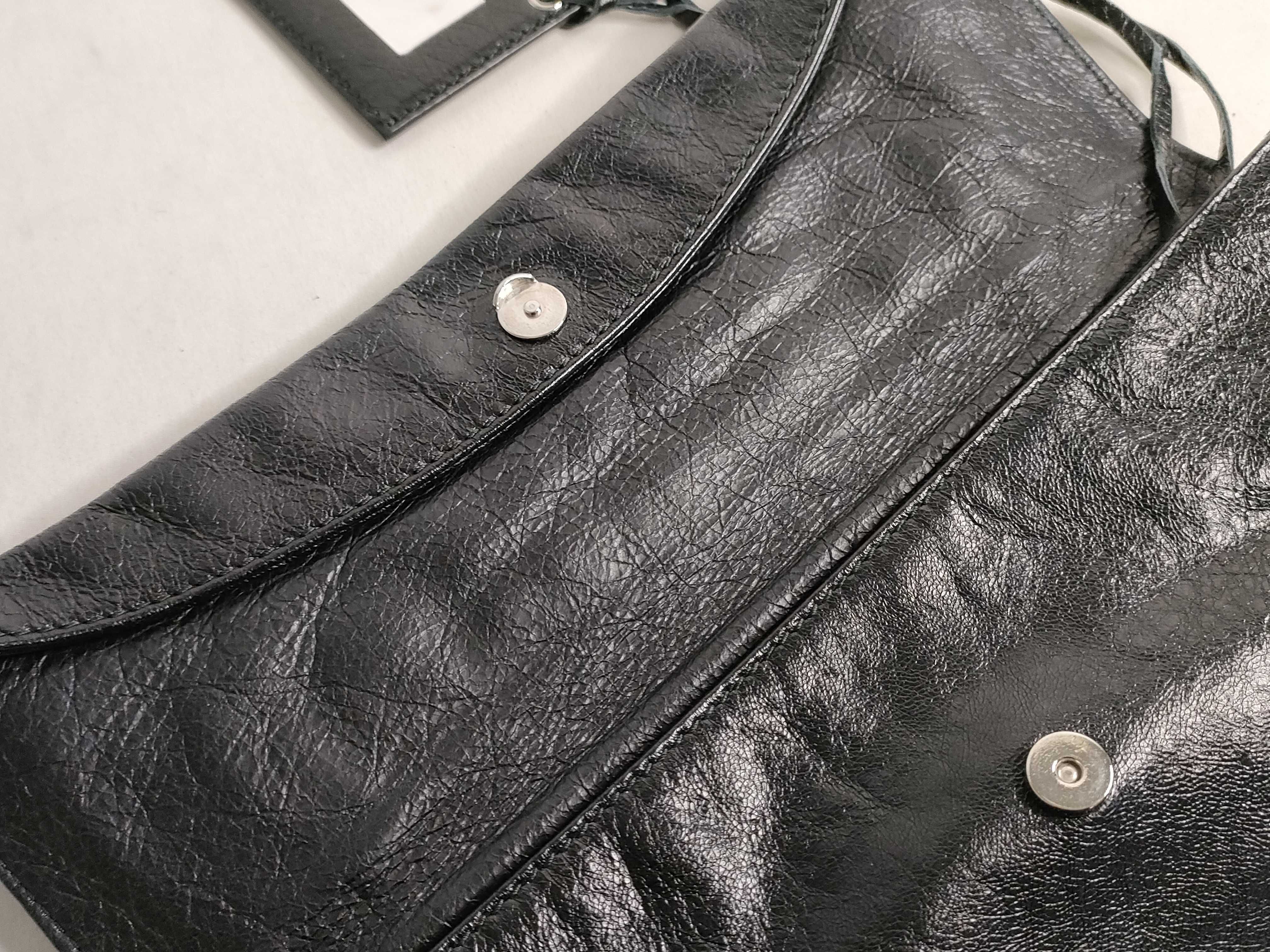 SG- Leather 2-way shoulder bag Black 438787 Clutch bag — view 8