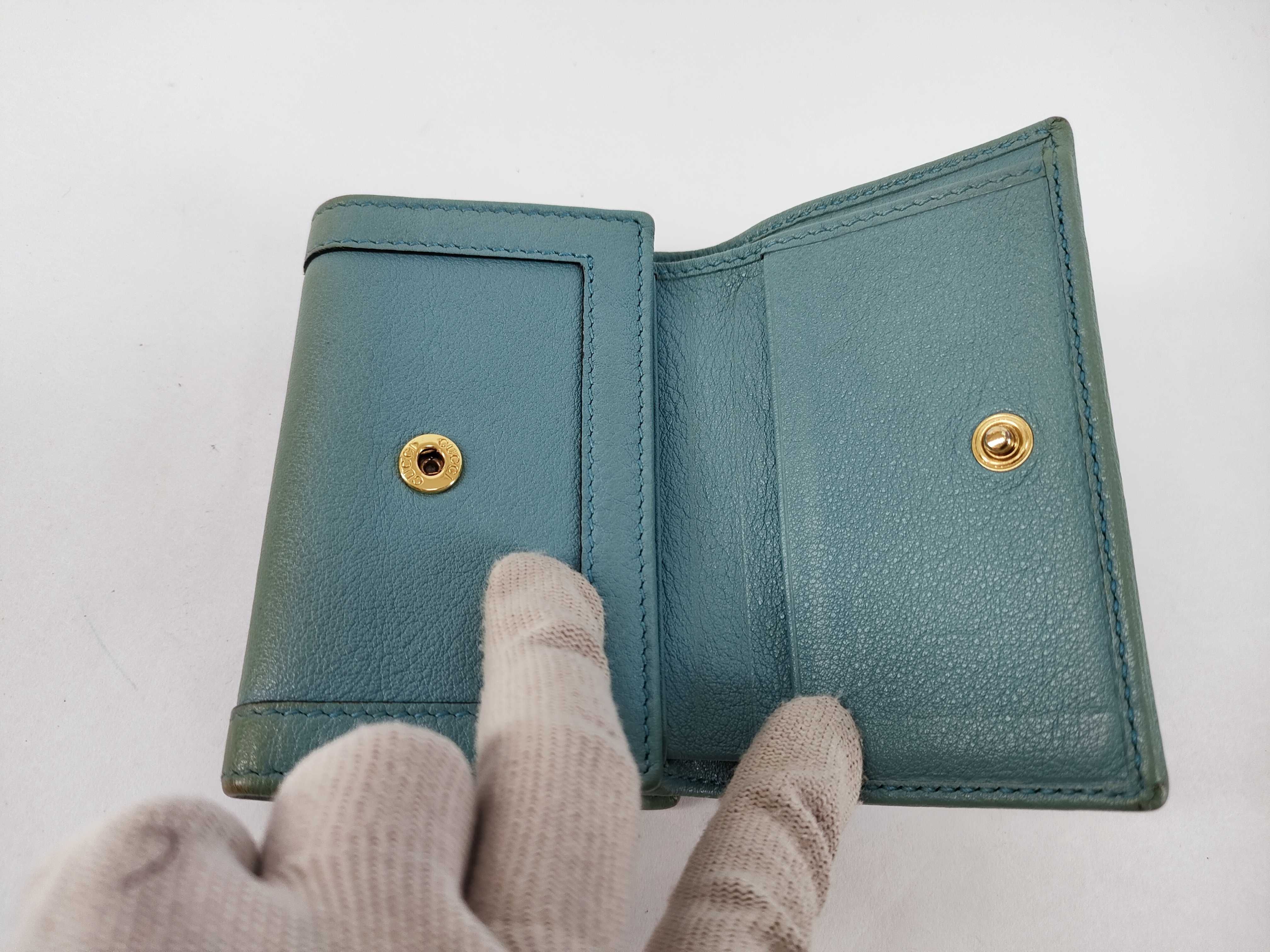 GG Marmont folding wallet with box. — view 9