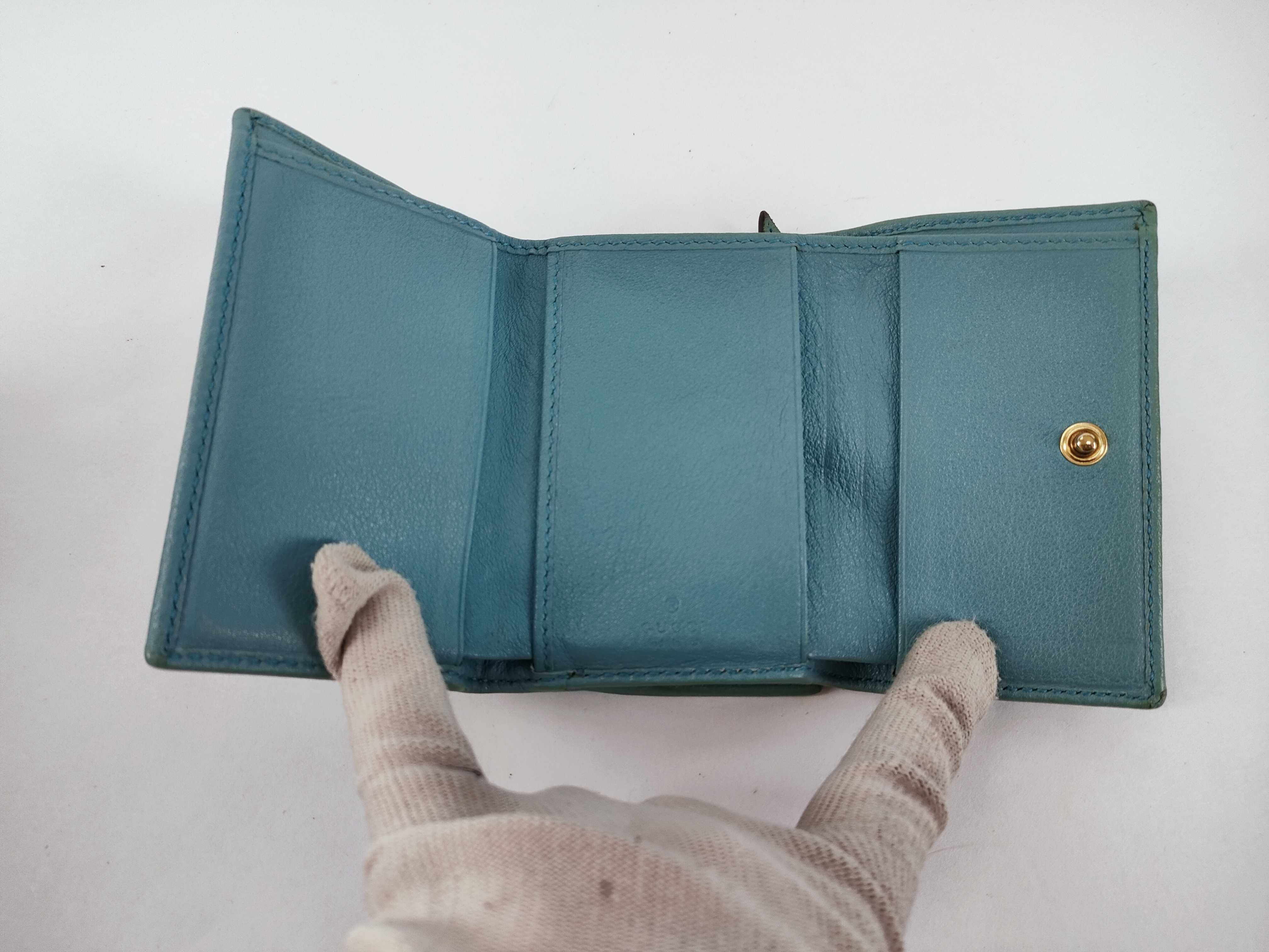 GG Marmont folding wallet with box. — view 10