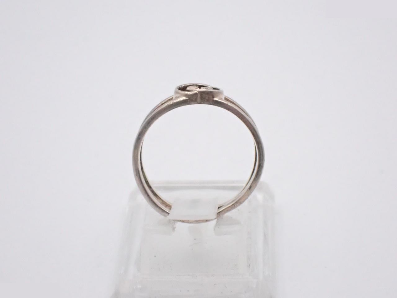Interlocking G Open Band Ring, Size #12.5, 925g/2.0g — view 3