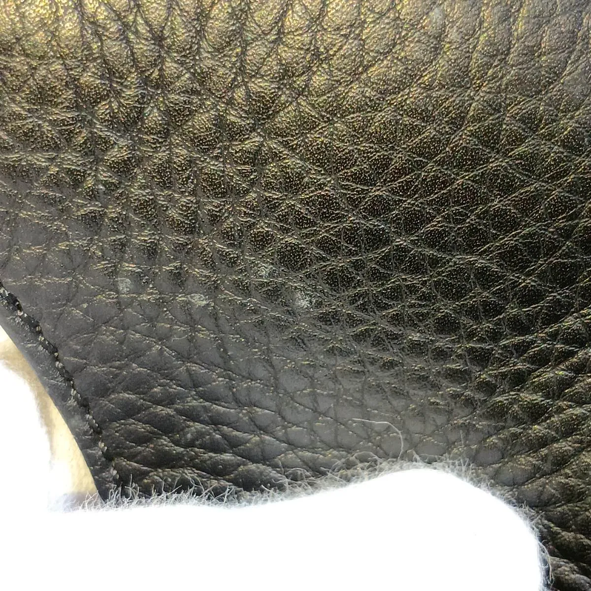 Trotter Street Chic Canvas x Leather Handbag, Black — view 11