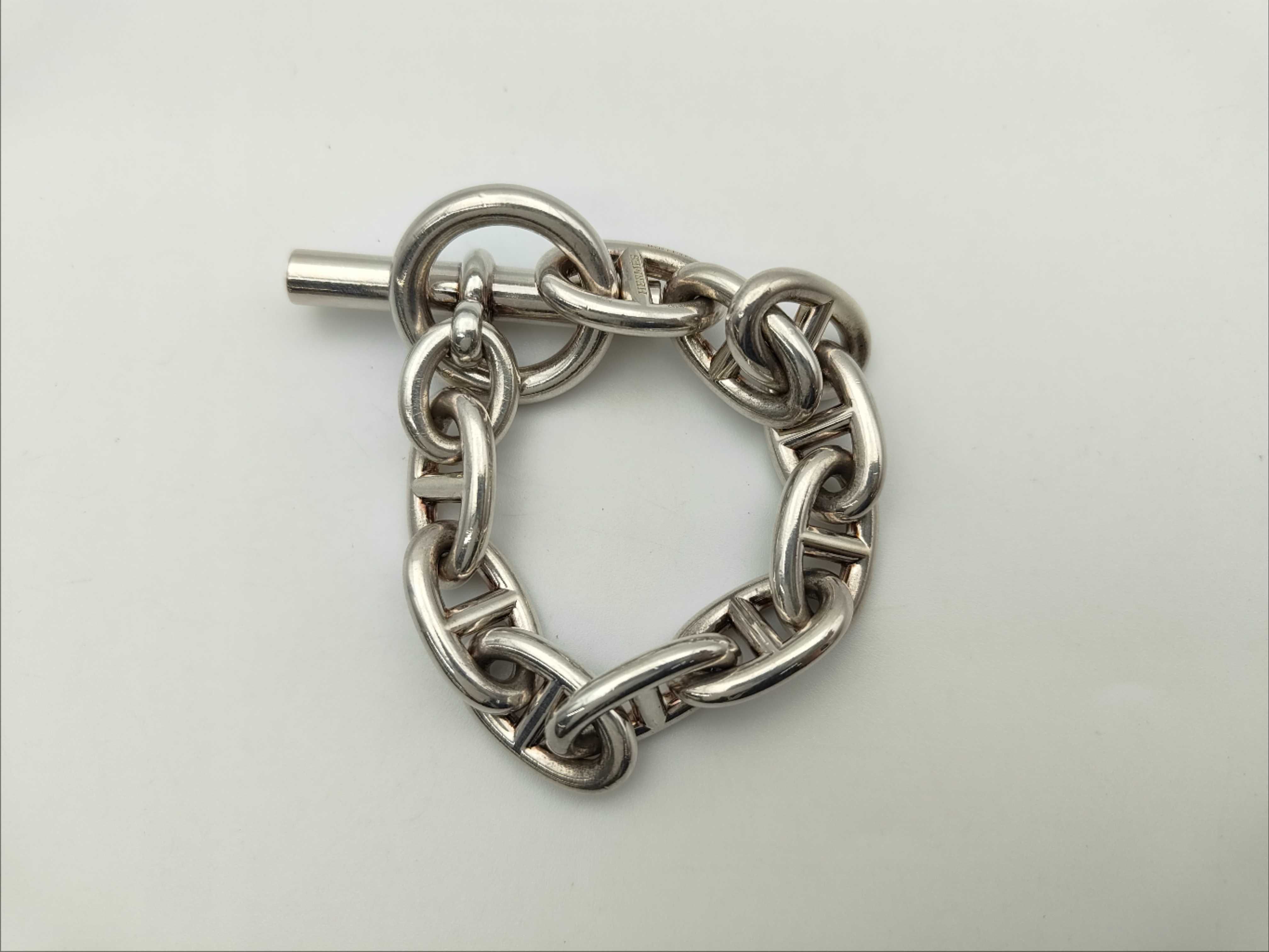Chaine d'Ancre TGM 10-Link Silver Bracelet/Bangle — view 2