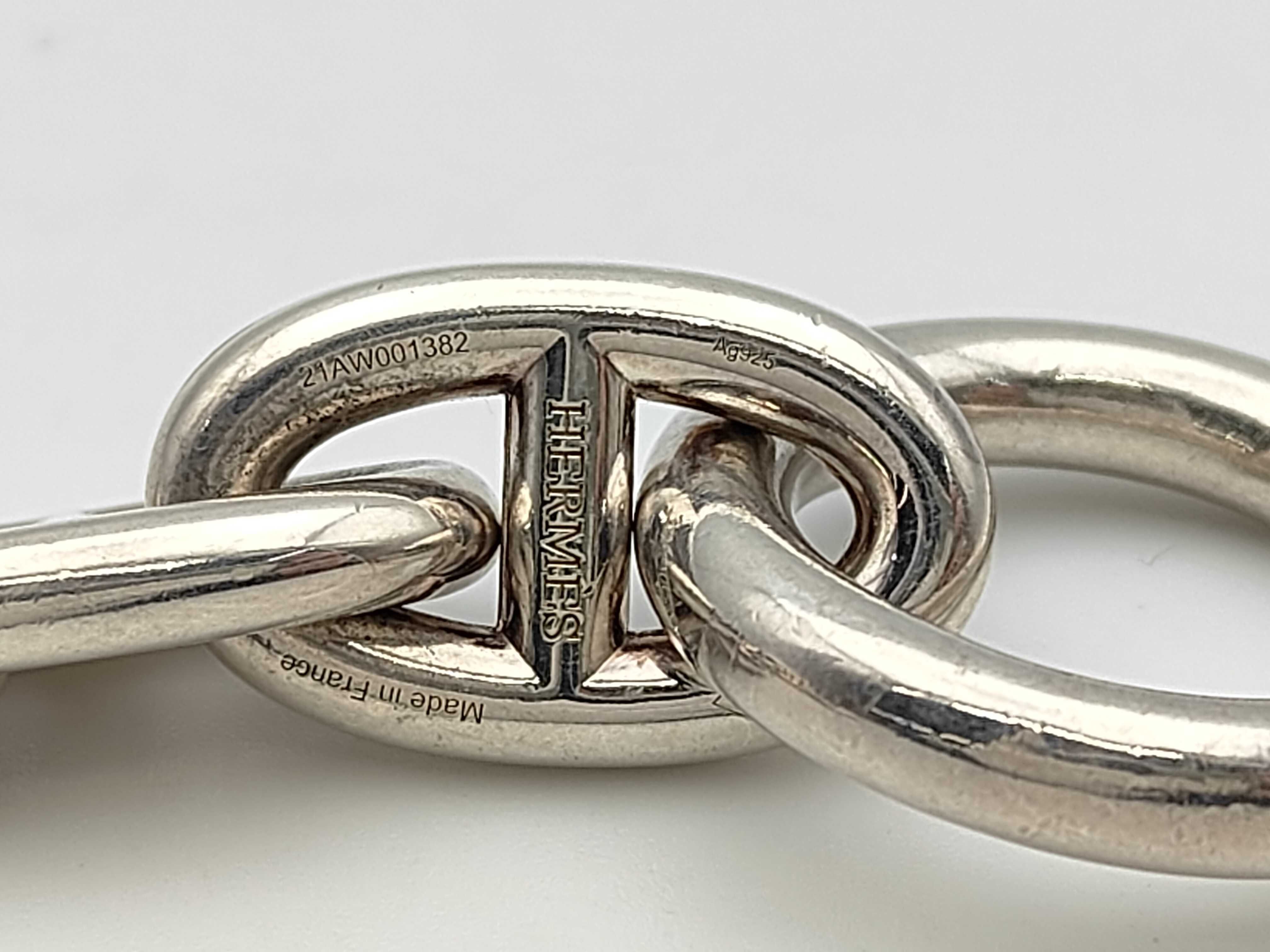 Chaine d'Ancre TGM 10-Link Silver Bracelet/Bangle — view 5