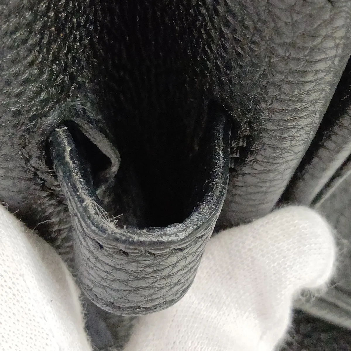 [Individually packaged] Hermes Birkin 35 Letournée Togo Black Silver Hardware K: 2007 — view 13
