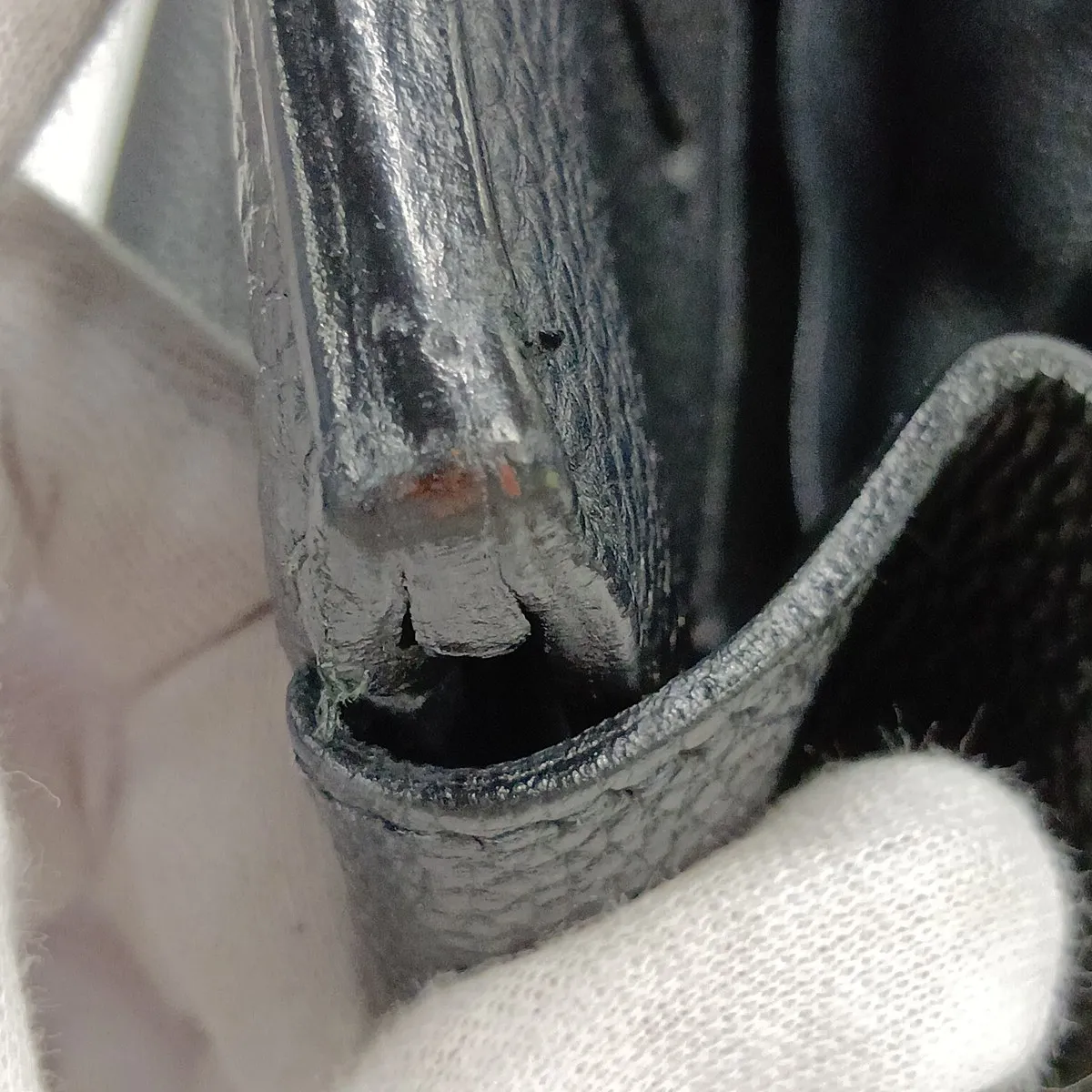 [Individually packaged] Hermes Birkin 35 Letournée Togo Black Silver Hardware K: 2007 — view 14