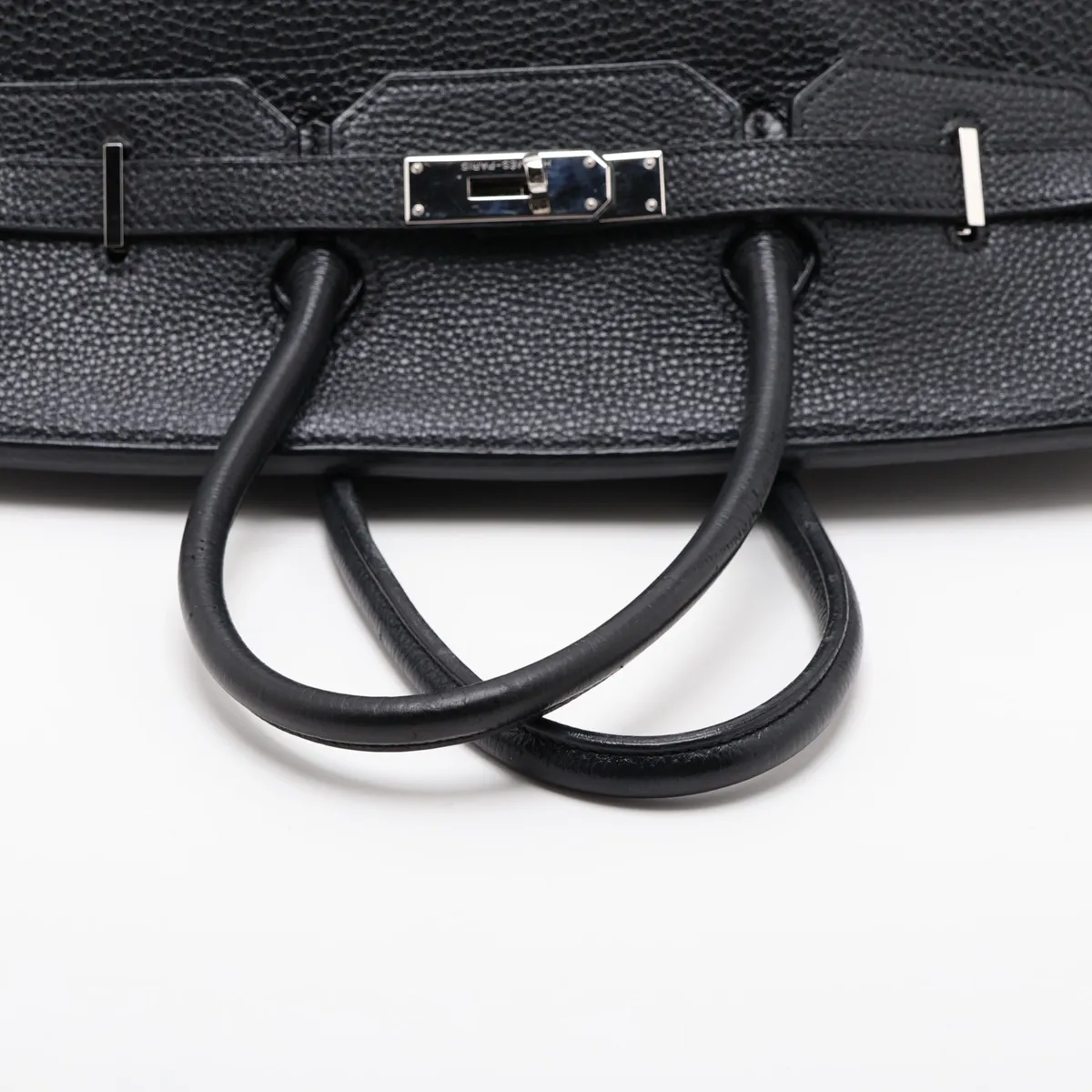 [Individually packaged] Hermes Birkin 35 Letournée Togo Black Silver Hardware K: 2007 — view 5
