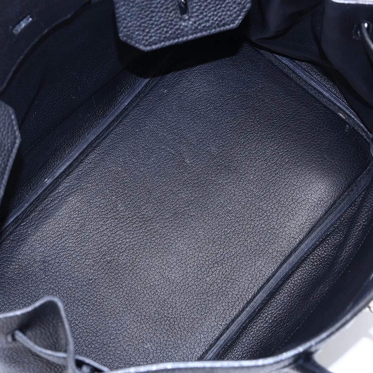 [Individually packaged] Hermes Birkin 35 Letournée Togo Black Silver Hardware K: 2007 — view 7