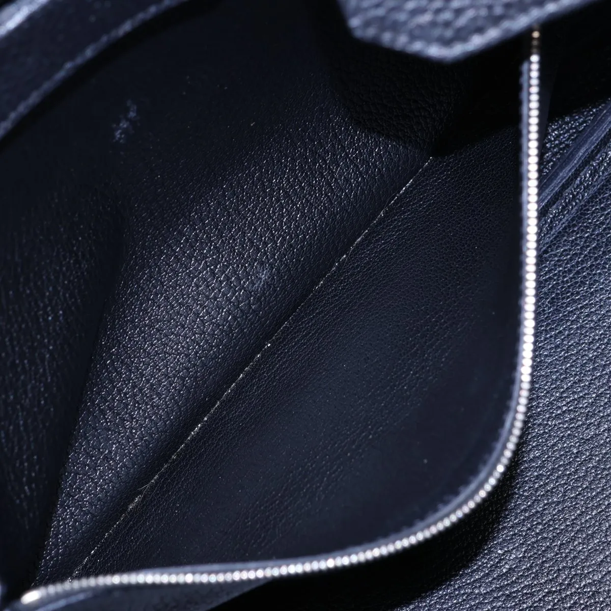 [Individually packaged] Hermes Birkin 35 Letournée Togo Black Silver Hardware K: 2007 — view 9