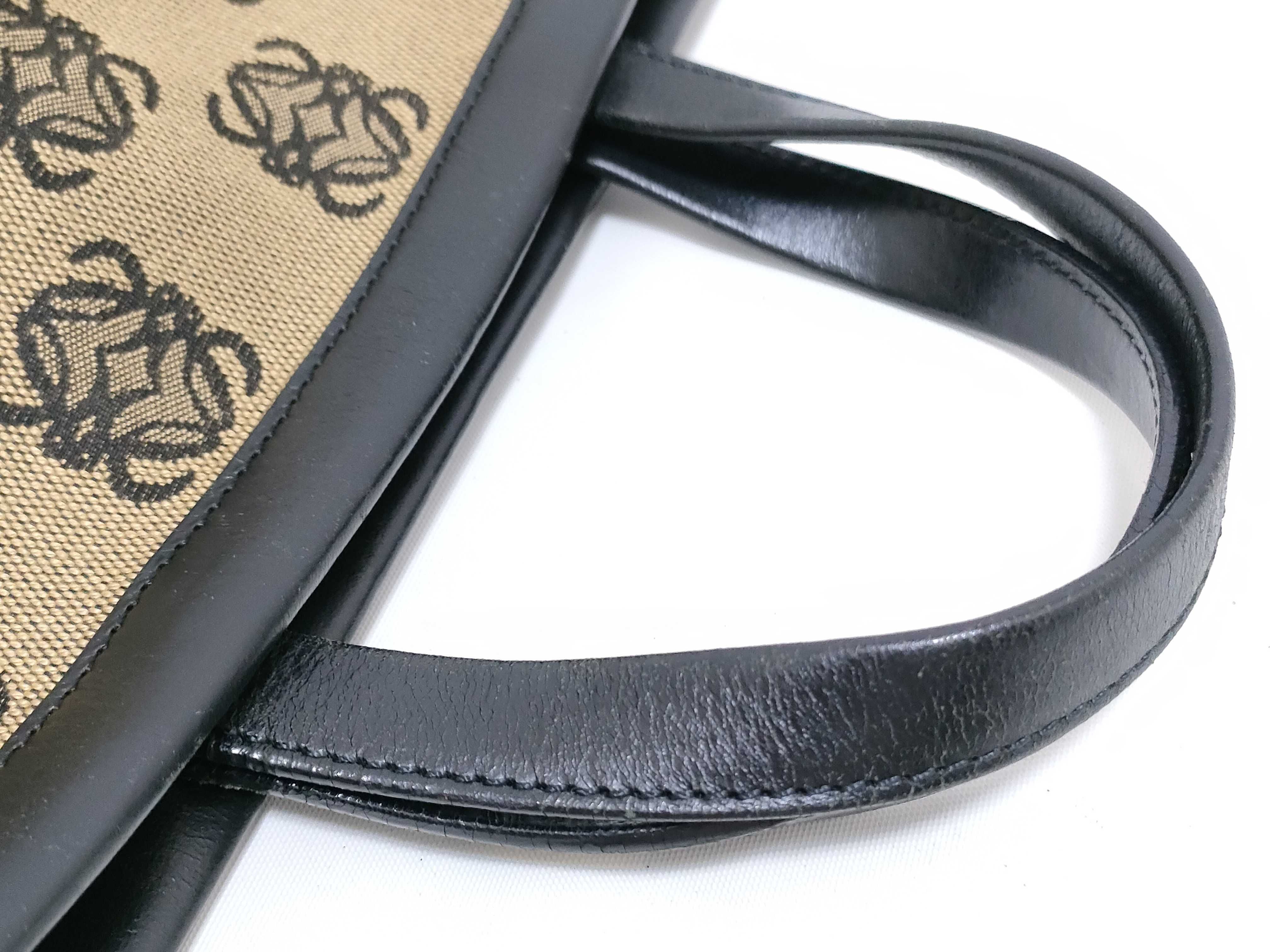 handbag, Anagram canvas, beige and black tote bag — view 3