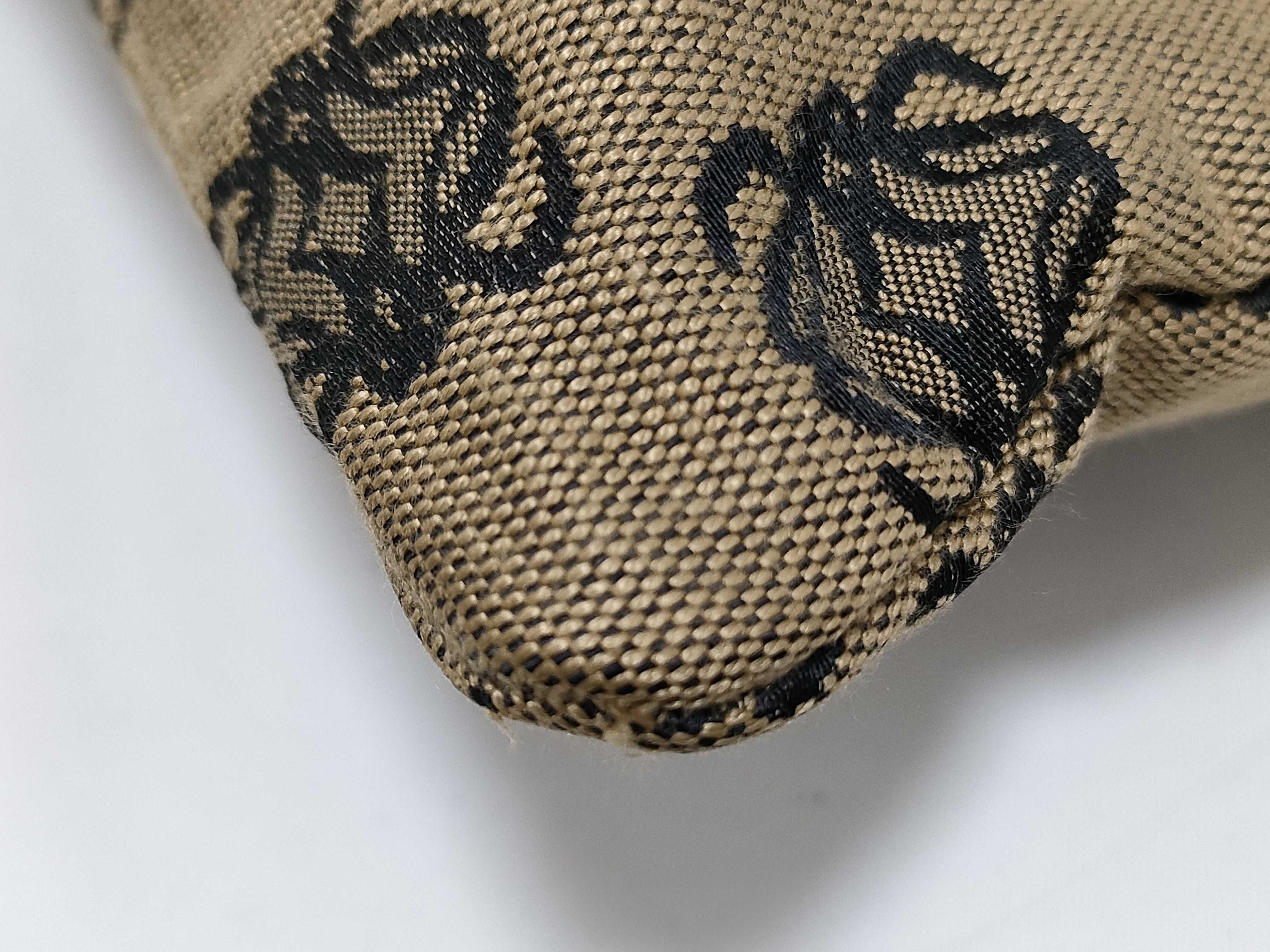 handbag, Anagram canvas, beige and black tote bag — view 6