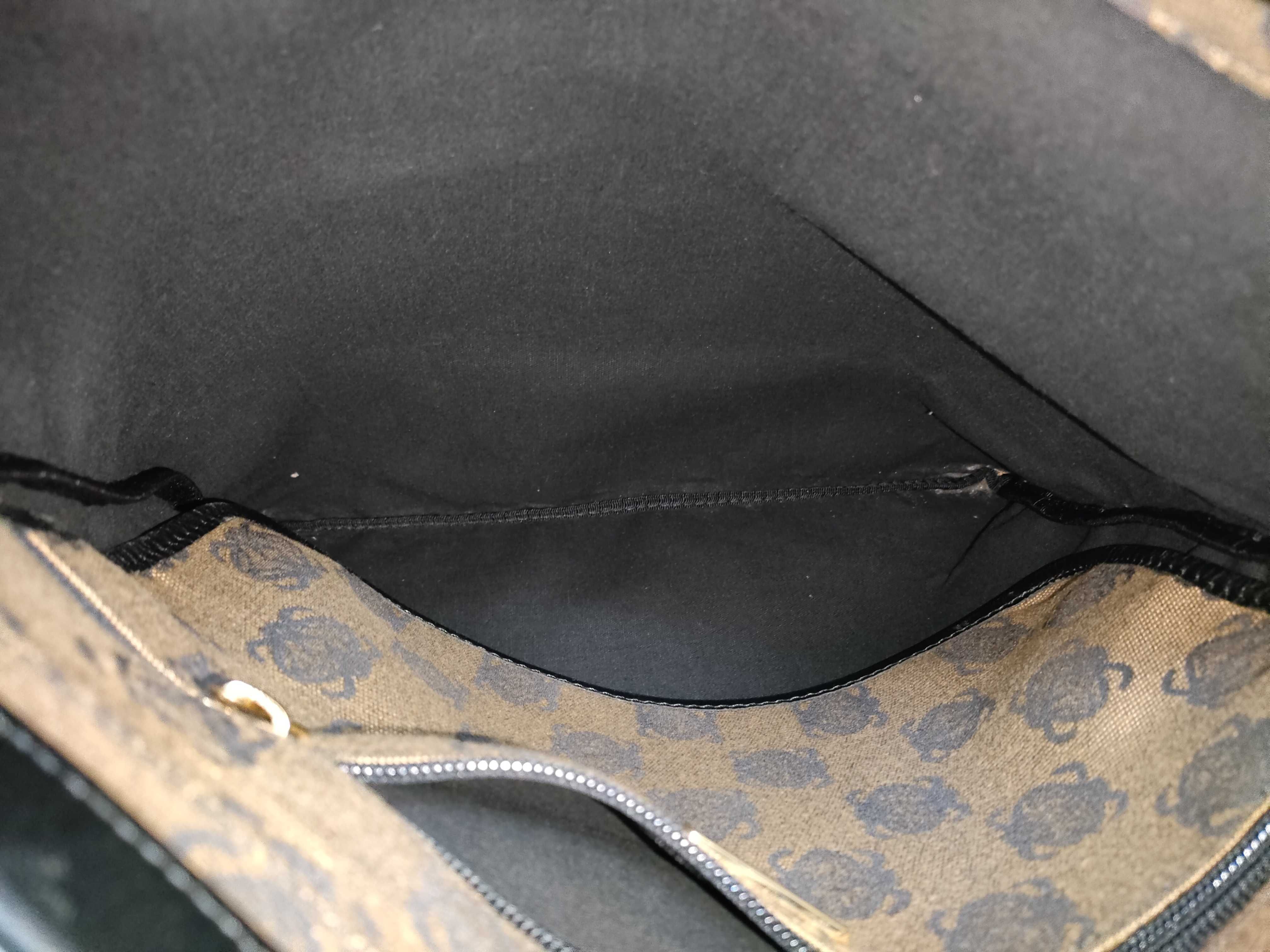 handbag, Anagram canvas, beige and black tote bag — view 9