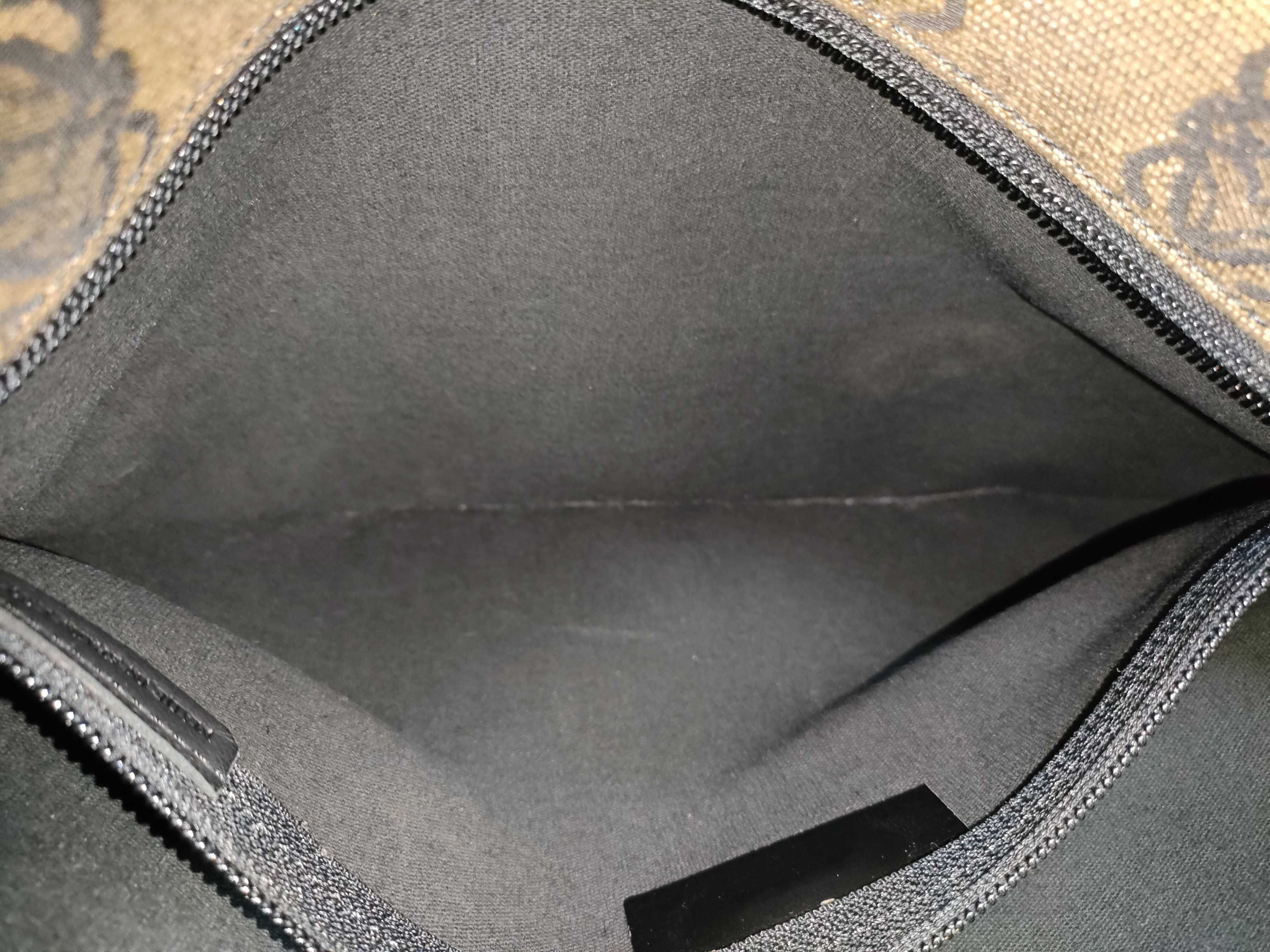 handbag, Anagram canvas, beige and black tote bag — view 10