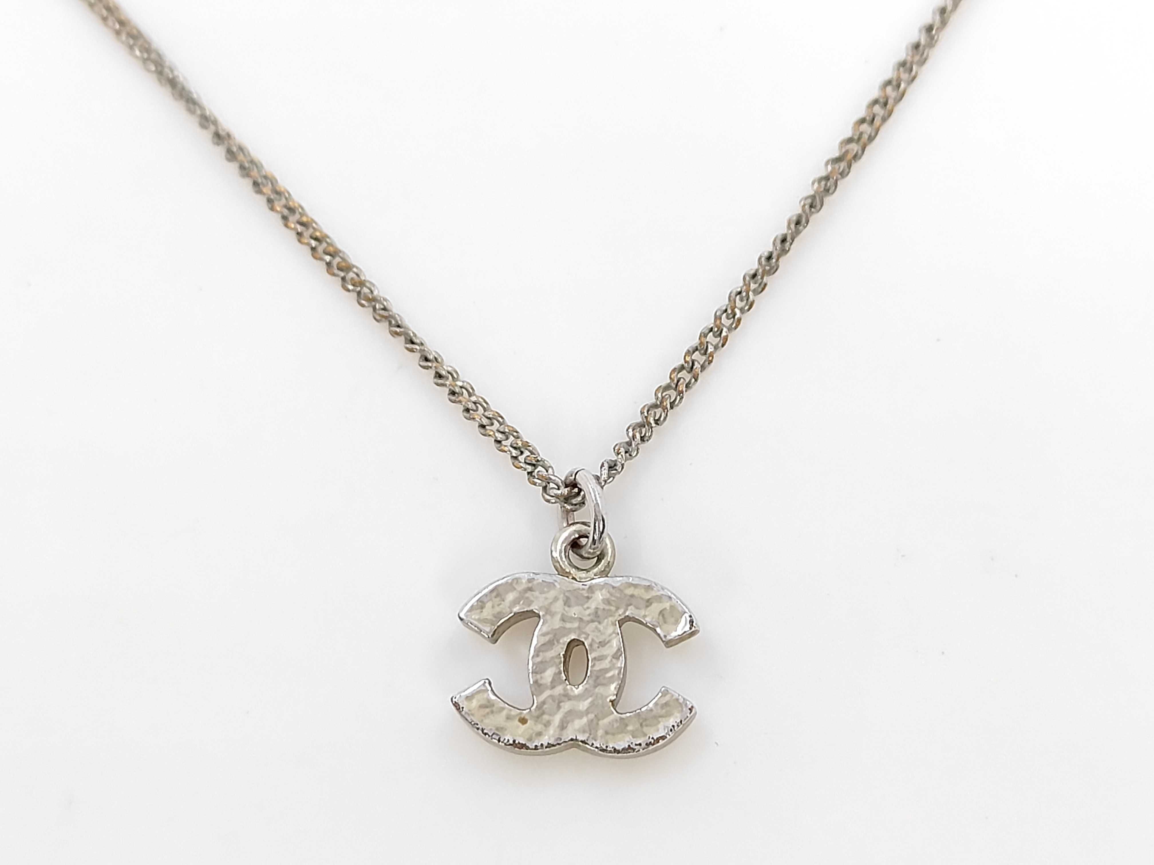 Coco Mark Rhinestone Necklace 05V Necklace — view 2