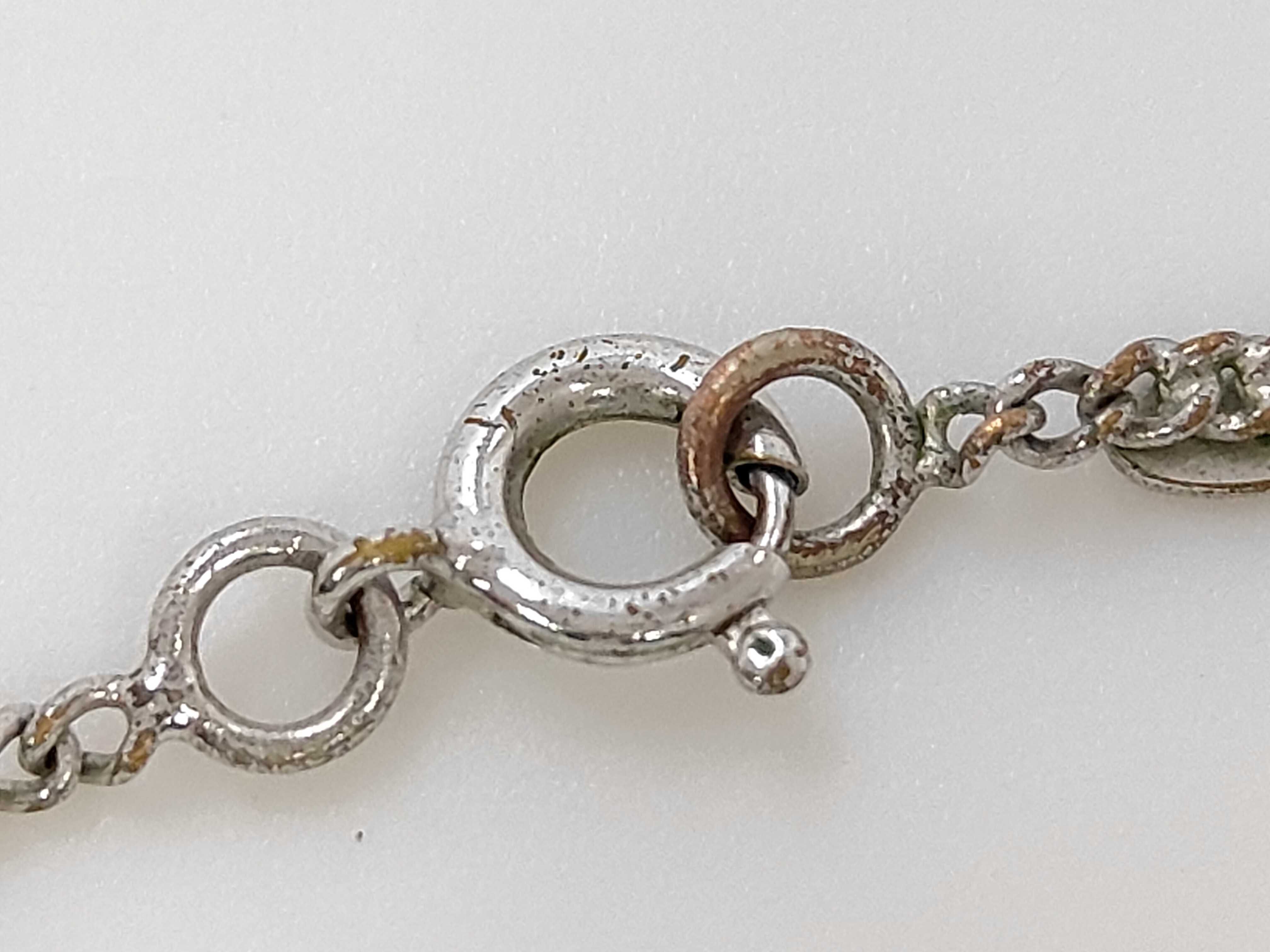 Coco Mark Rhinestone Necklace 05V Necklace — view 4